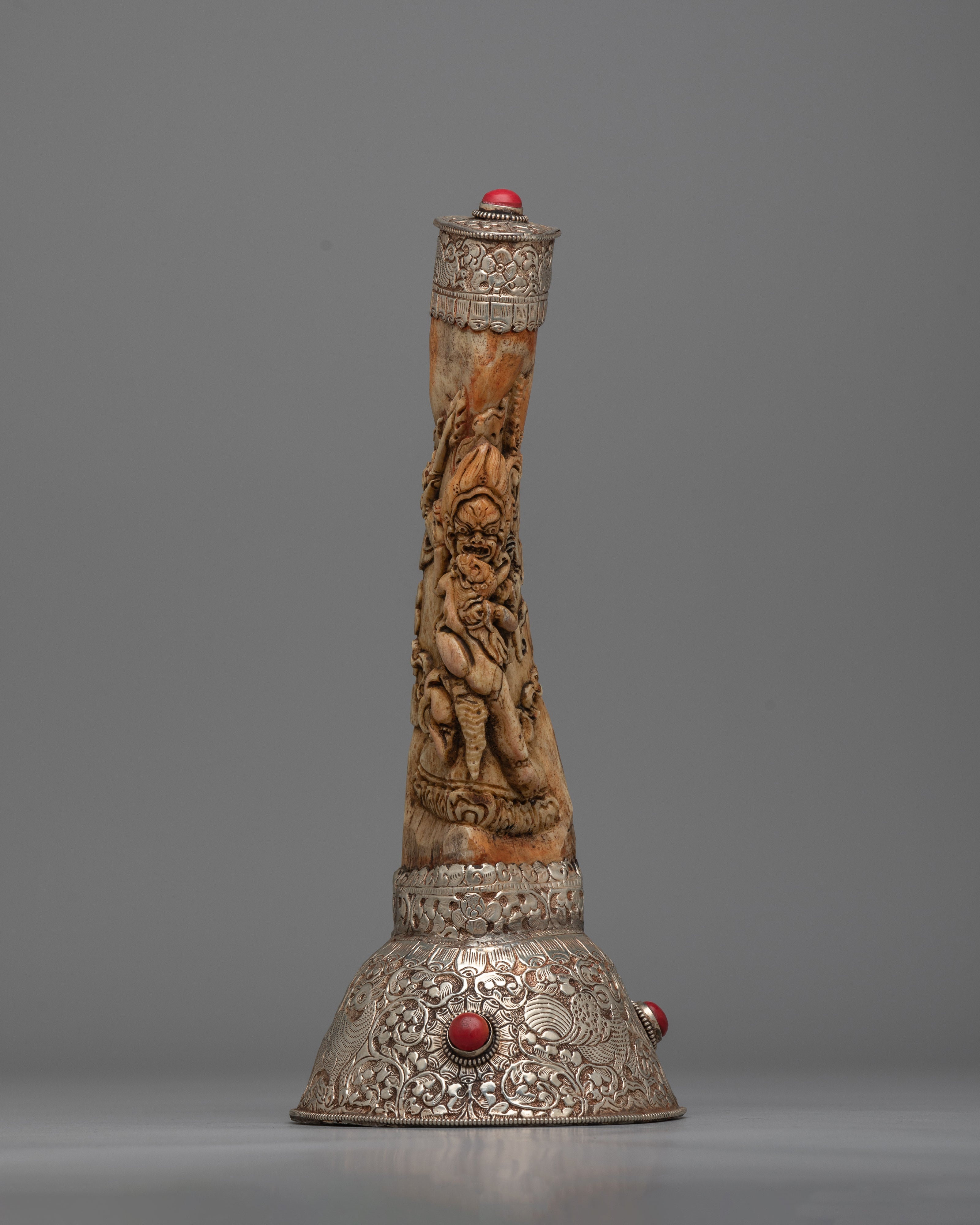 White Metal Bone Stamp 