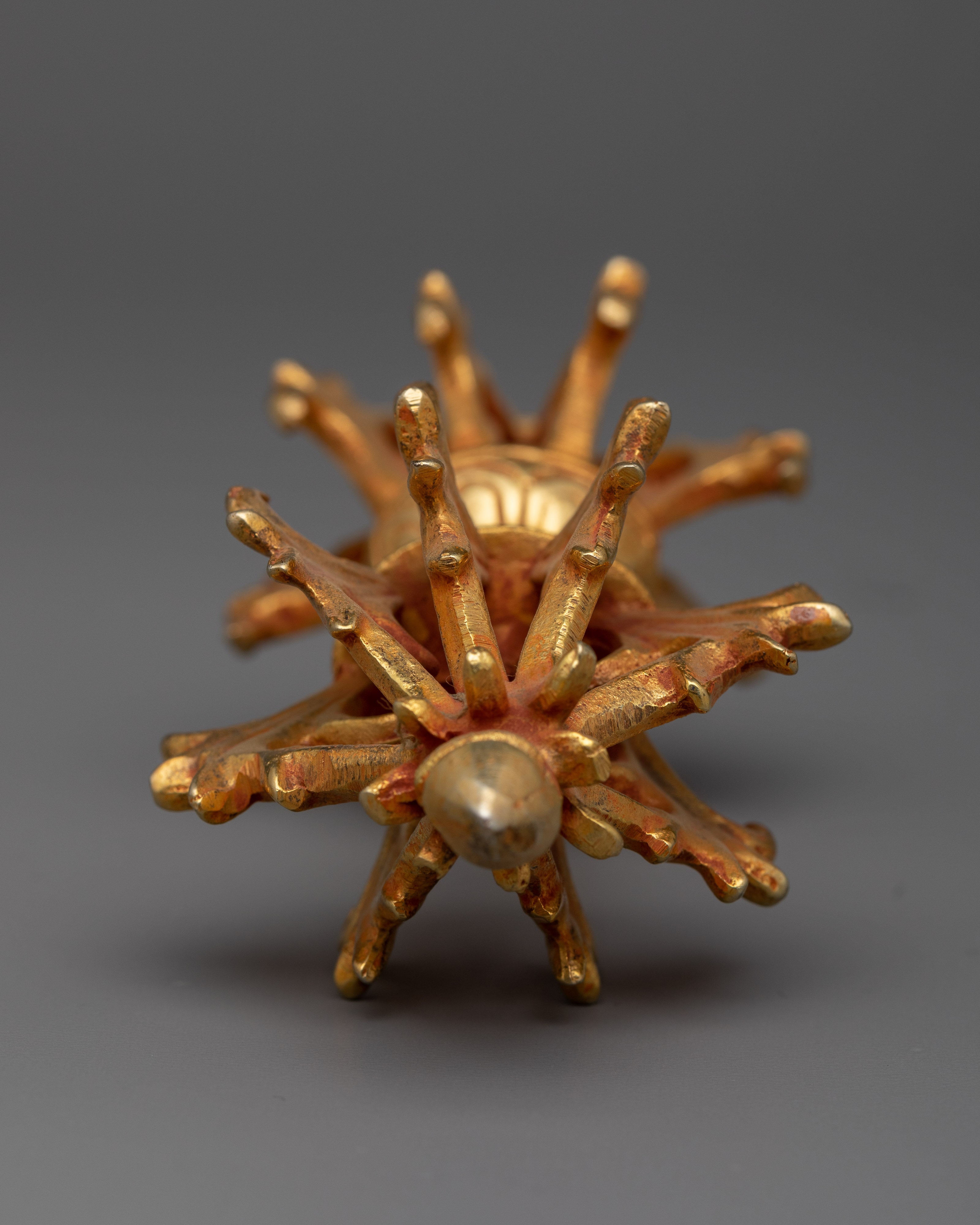 Handcrafted Drilbu | Authentic Copper Body for Spiritual Healing and Meditation