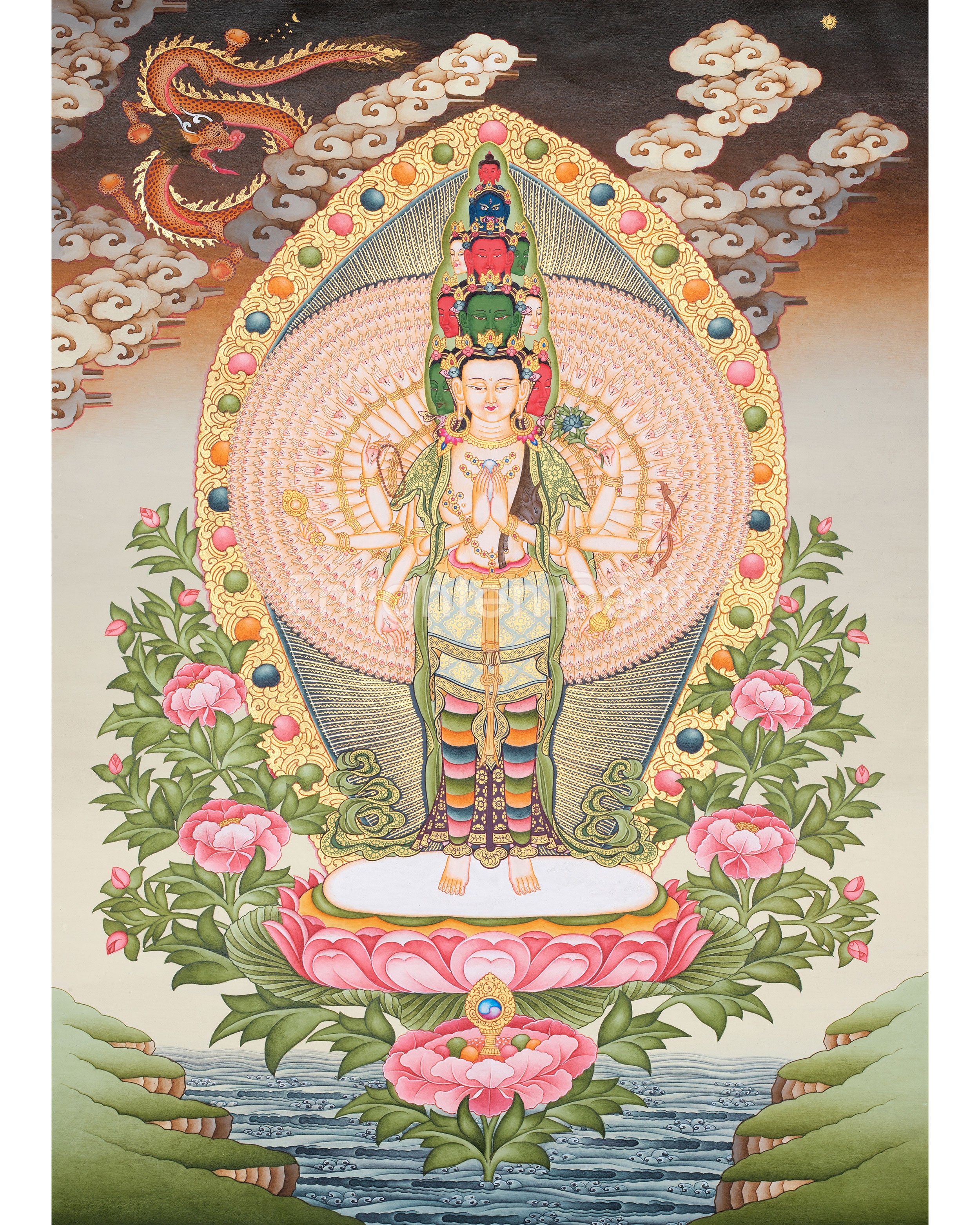 Thangka of Avalokiteshvara