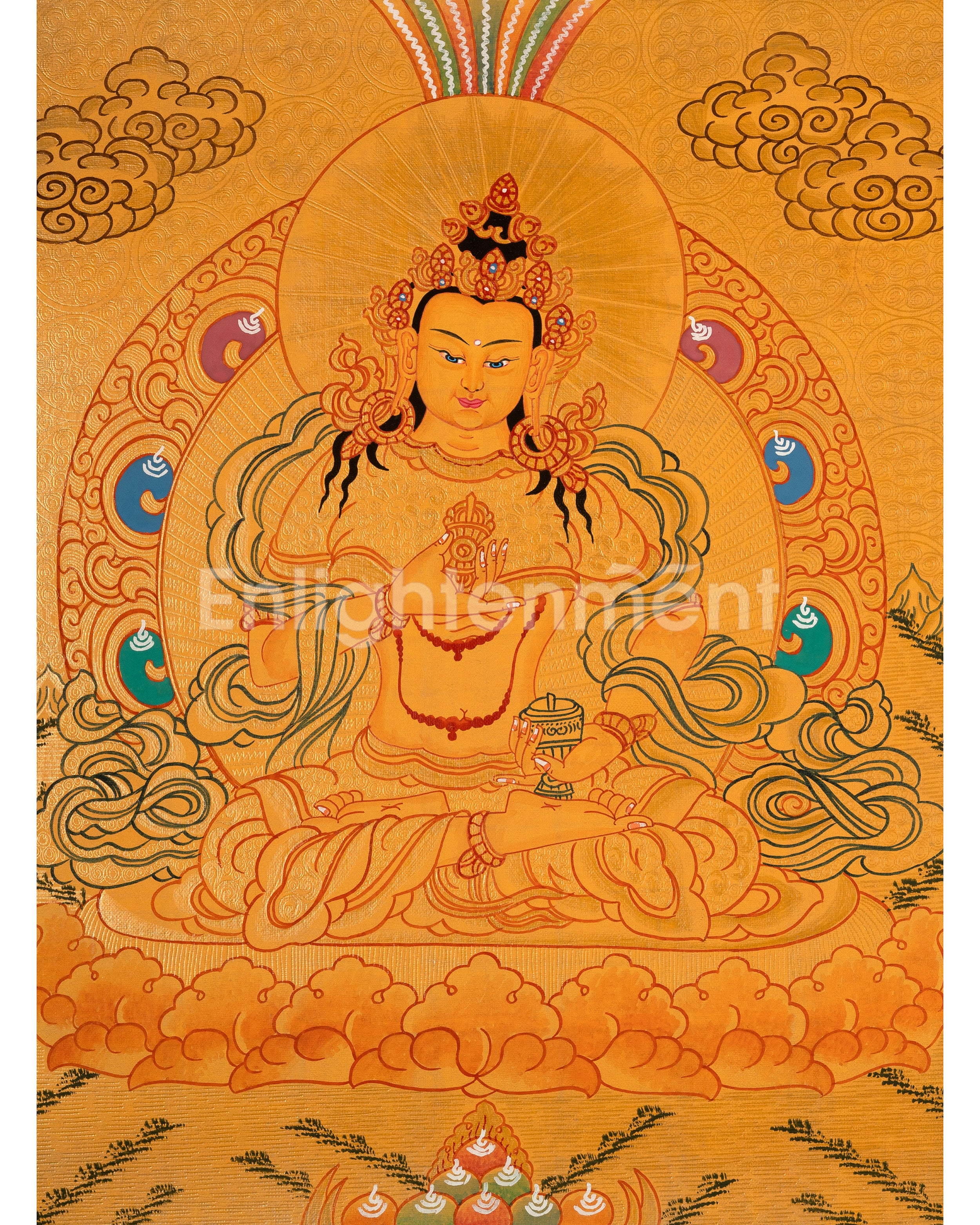 Thangka of Vajrasattva