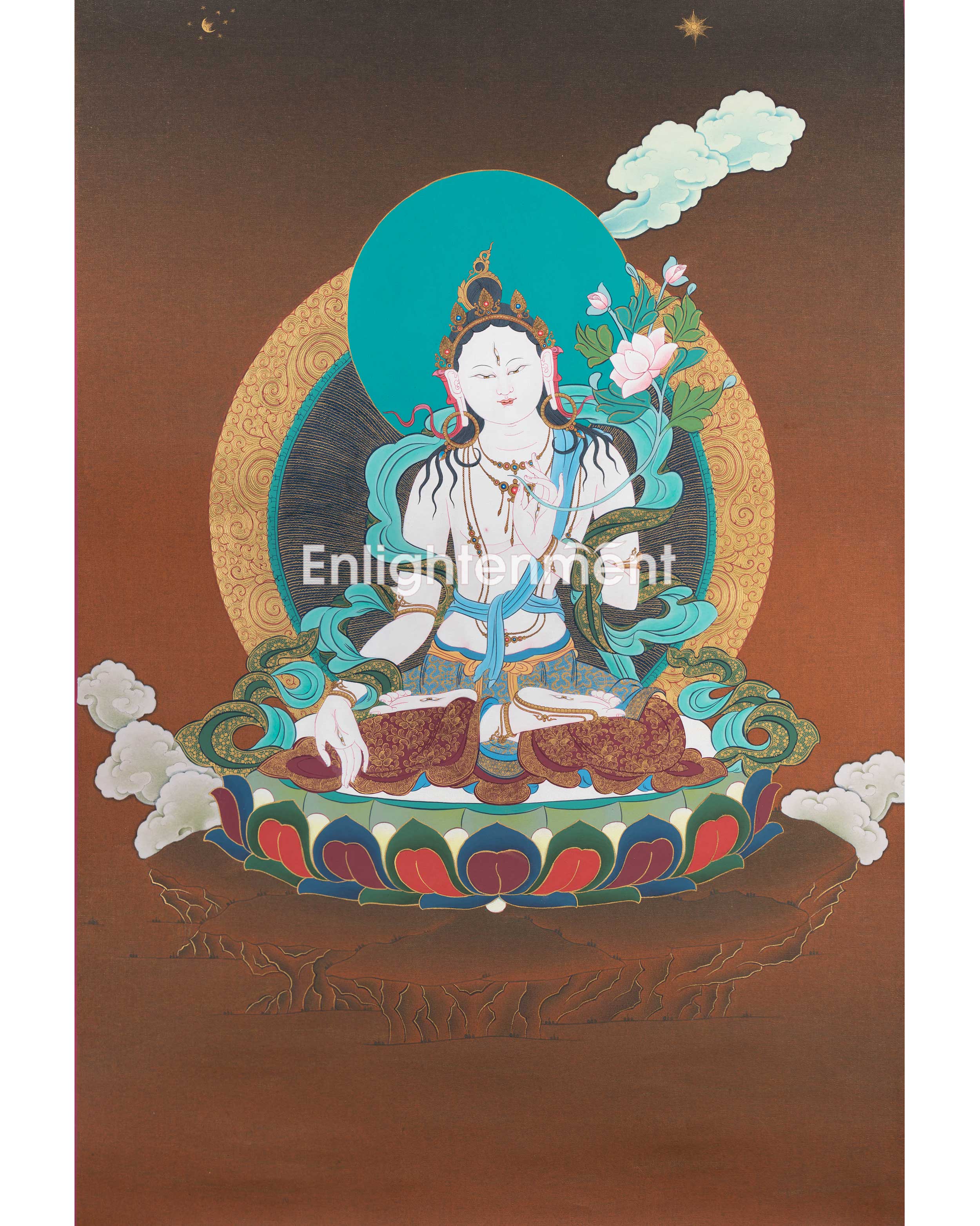 The White Tara Thangka