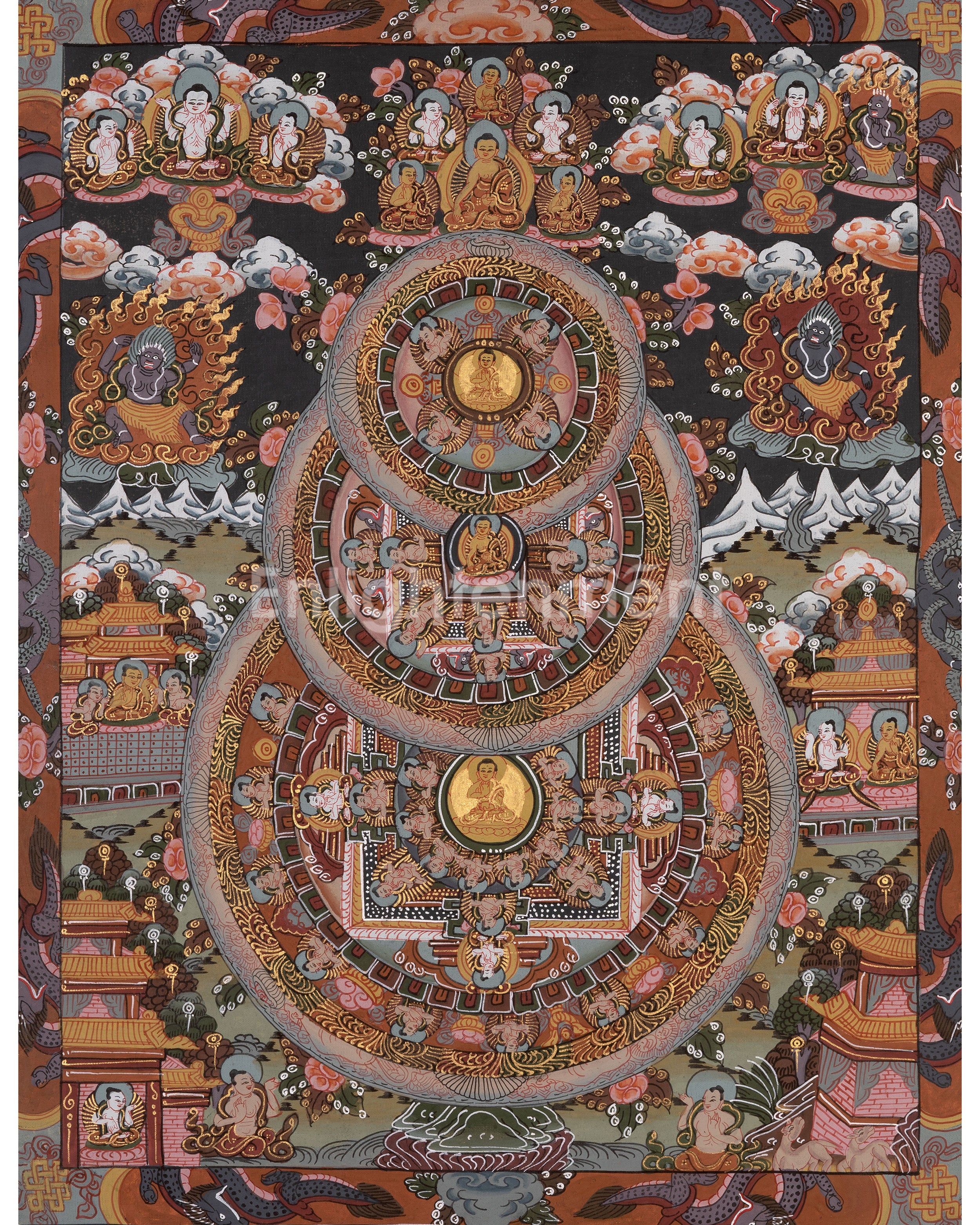 Three Wheel Mandala