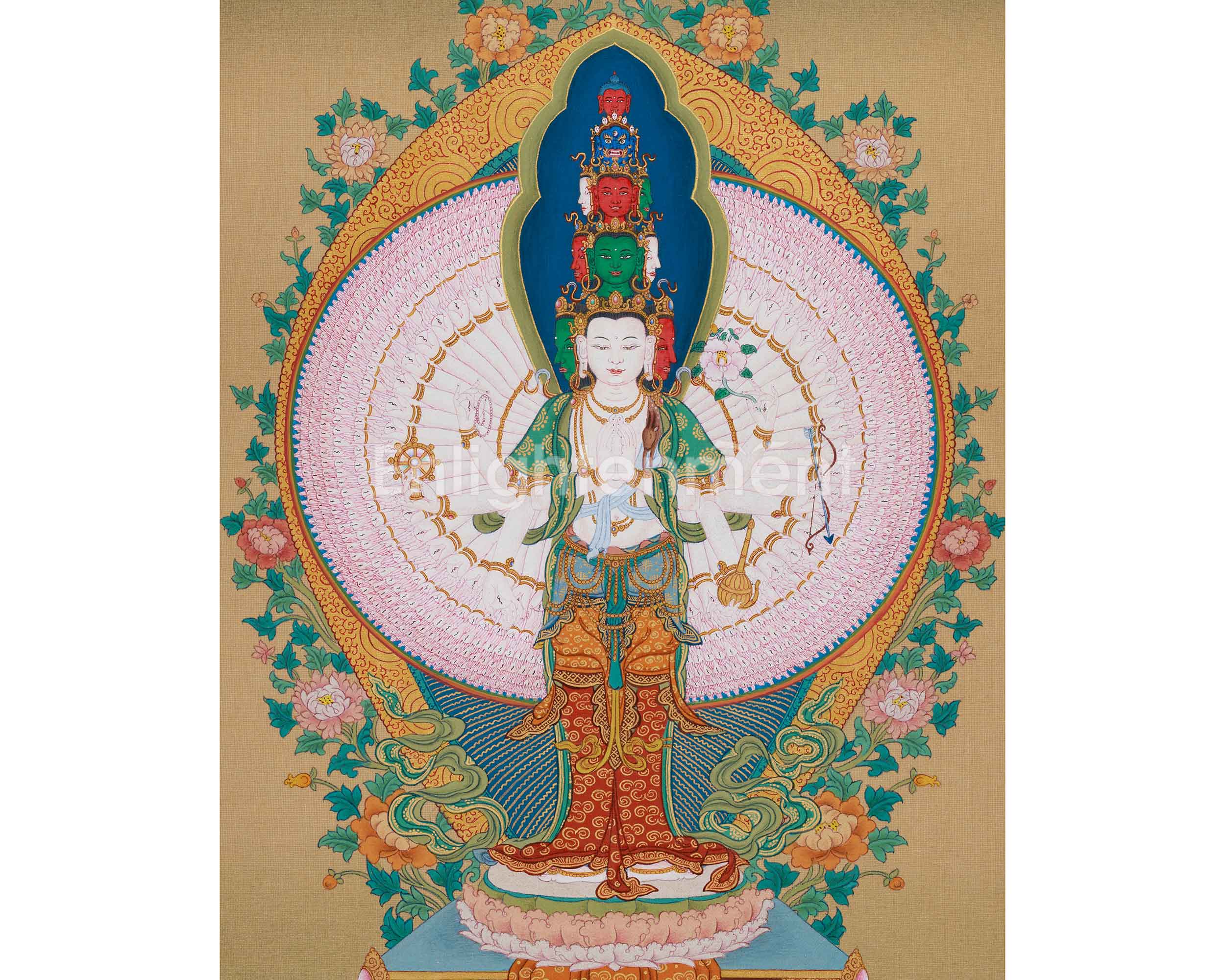 Tibetan Buddha Avalokiteshvara
