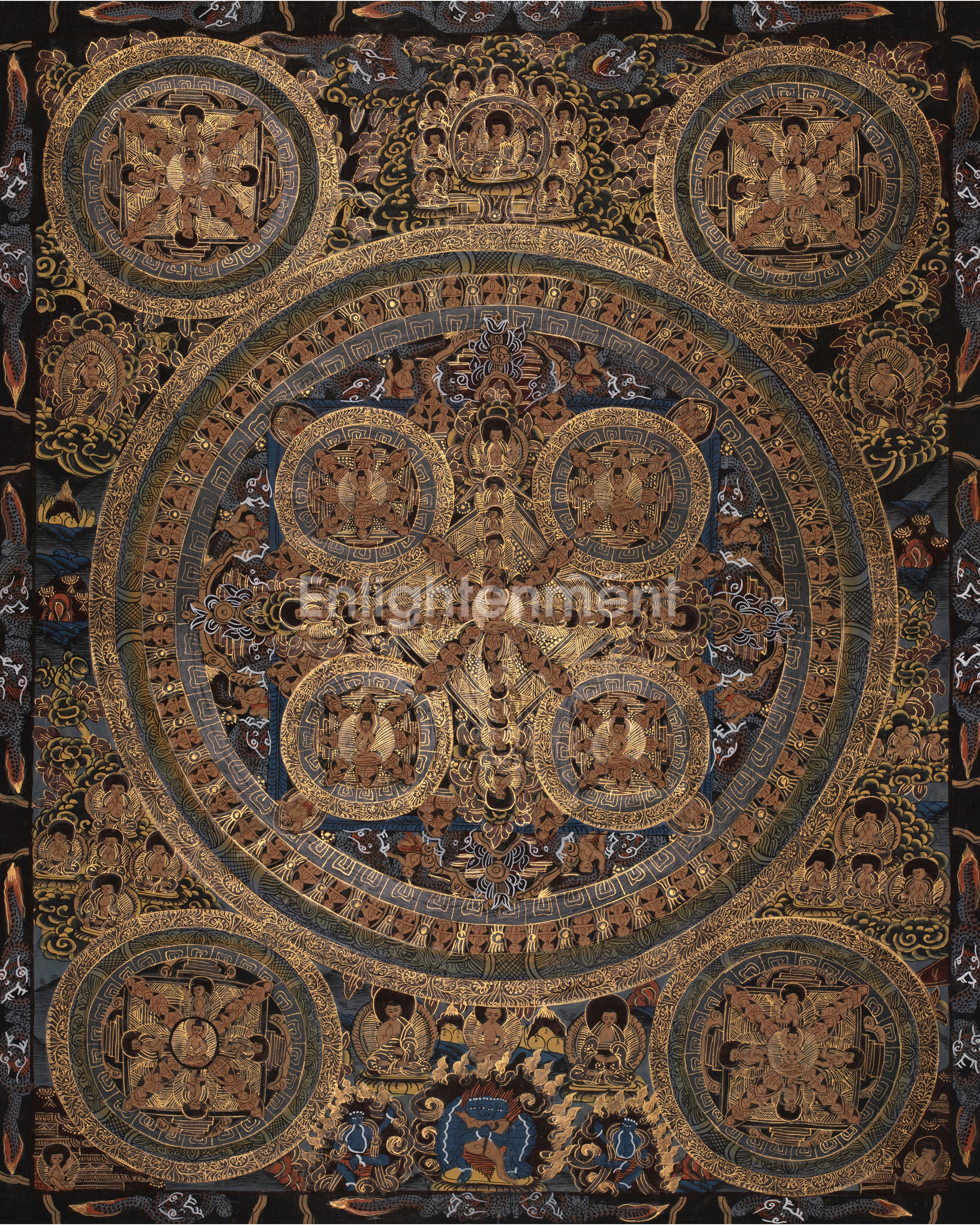 Tibetan Buddha Mandala