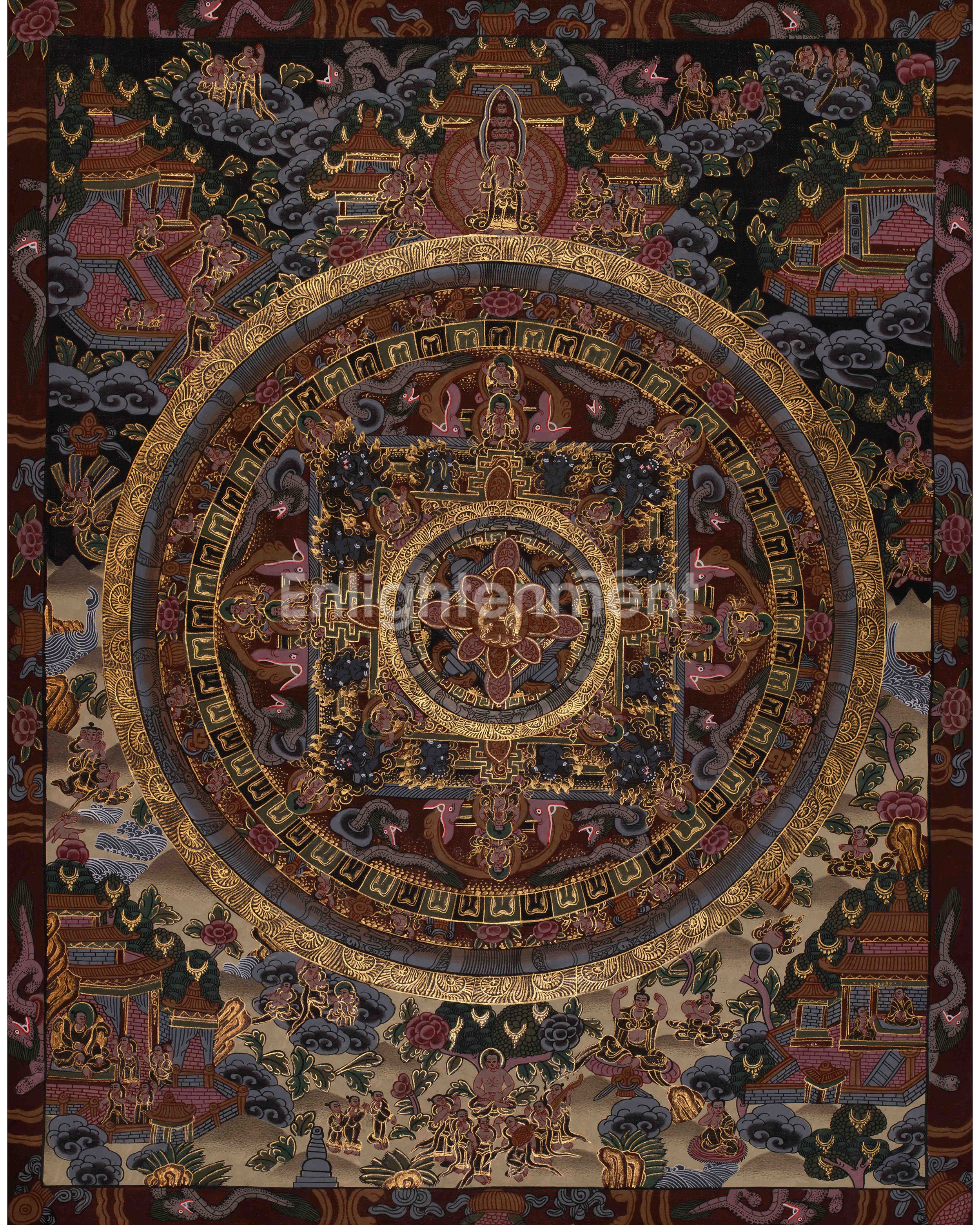 Tibetan Buddha Mandala