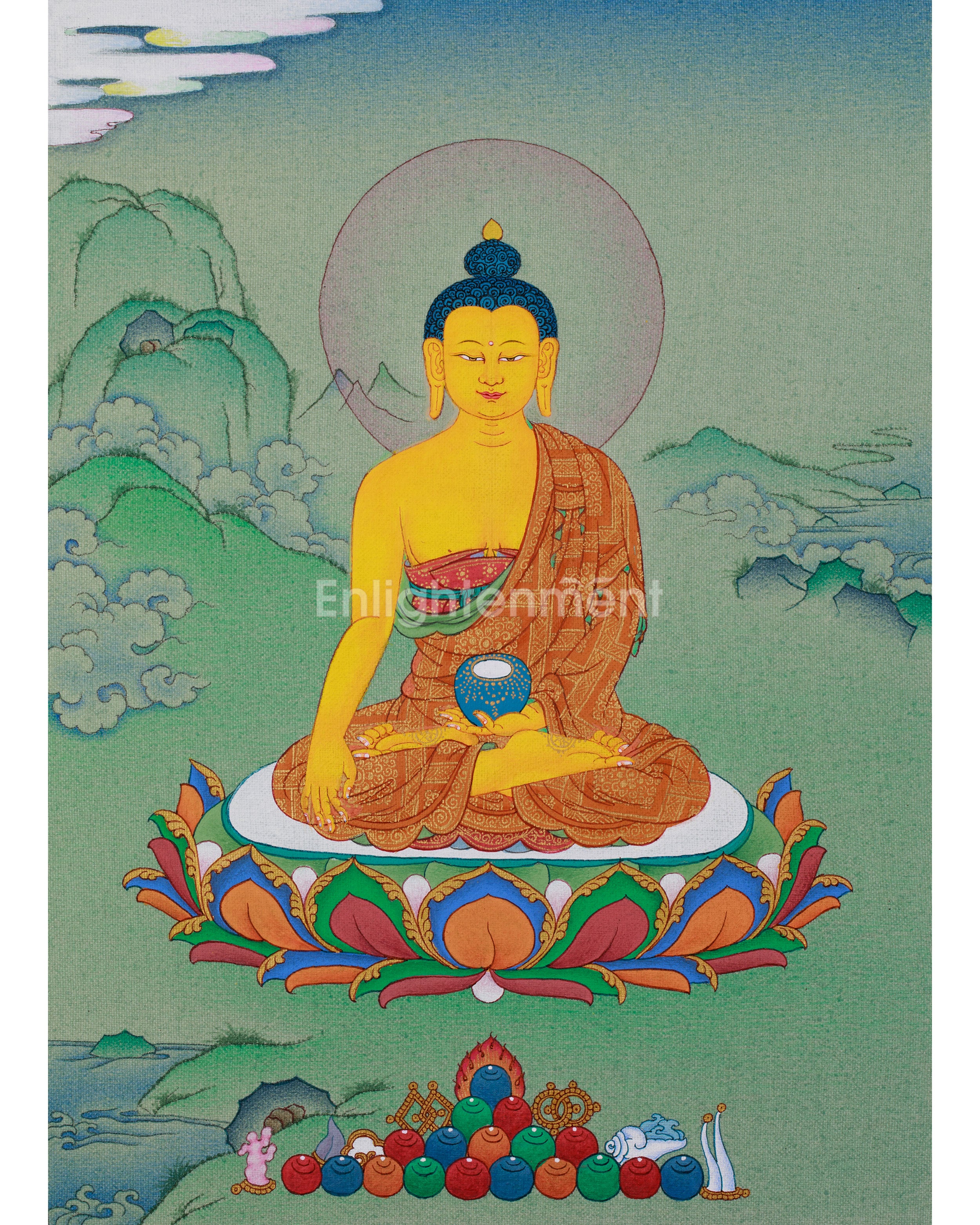 Tibetan Dharma Teacher Shakyamuni Buddha