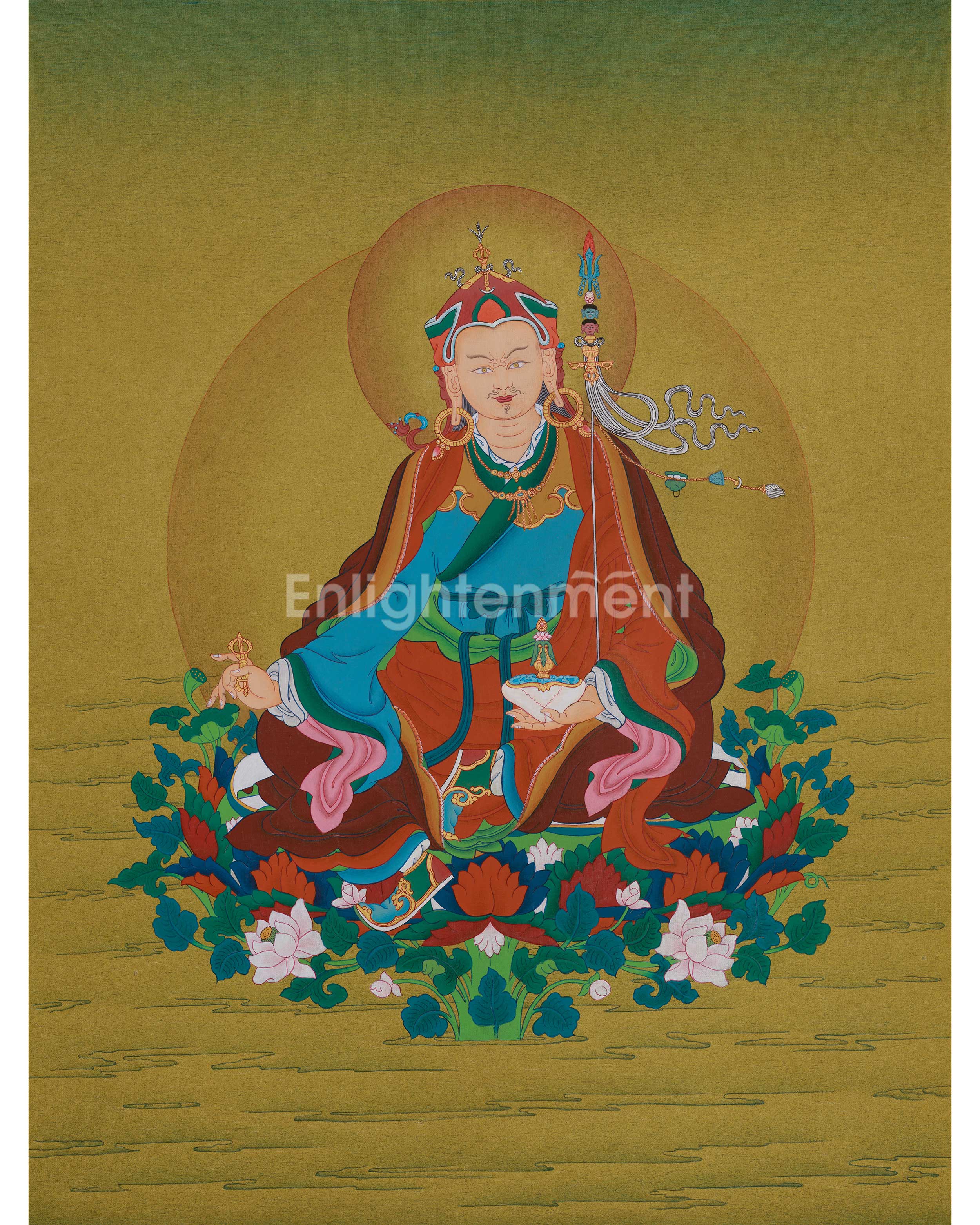 Tibetan Guru Rinpoche Art