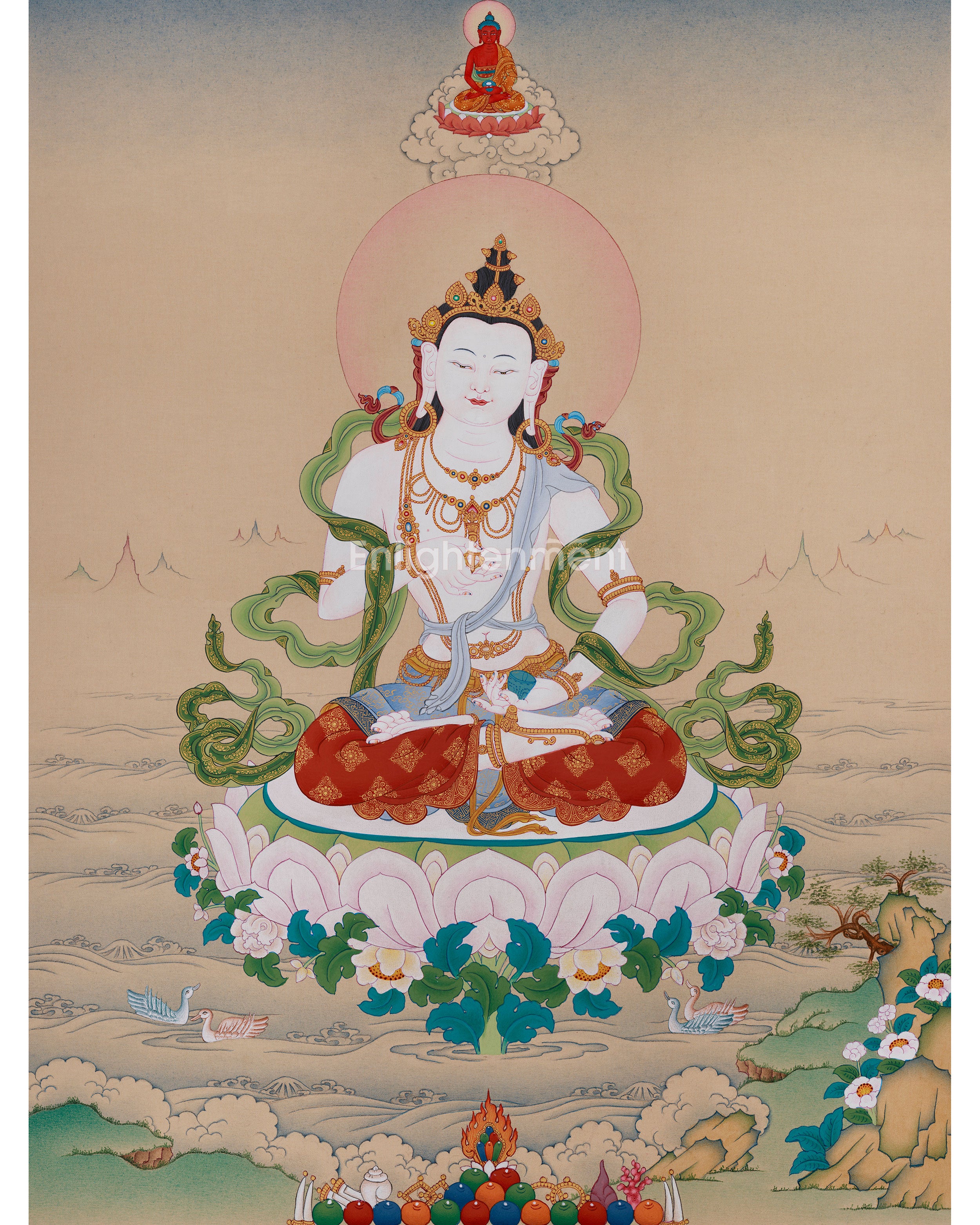 Tibetan Vajrasattva Thangka