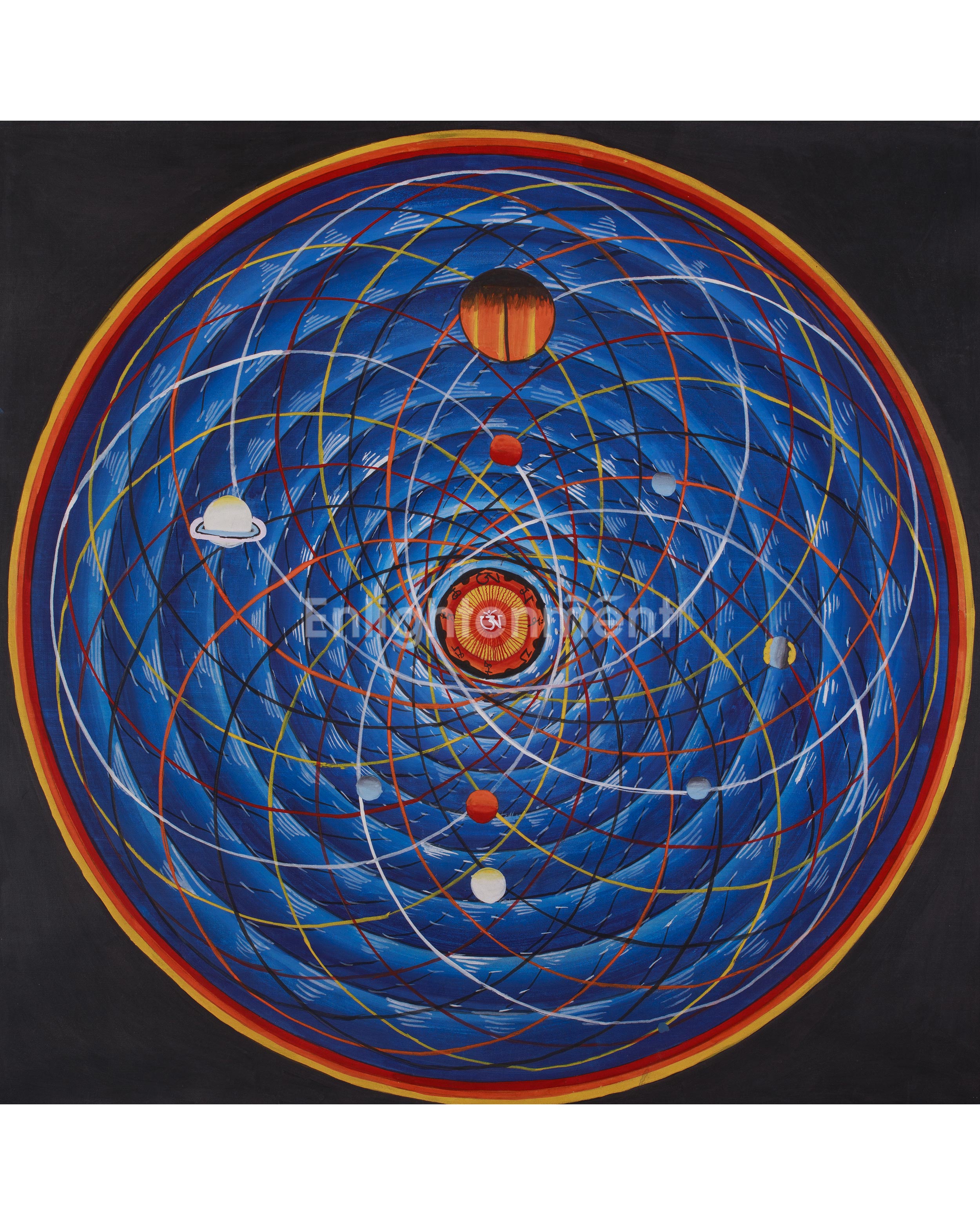Traditional Art of Mantra Mandala