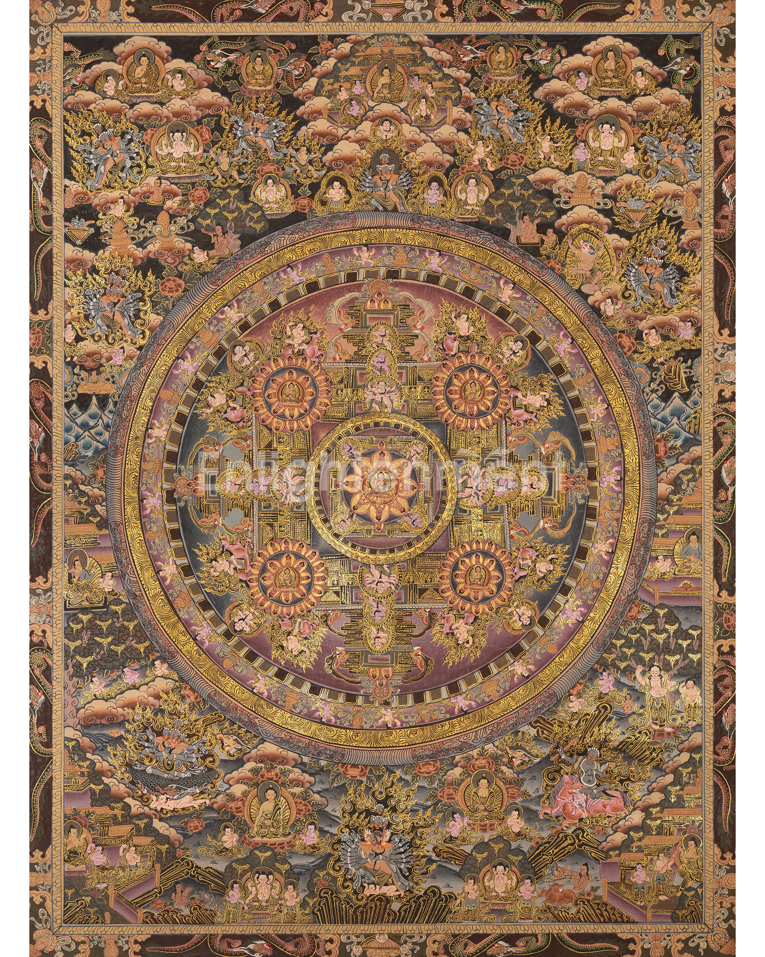 Traditional Buddha Mandala