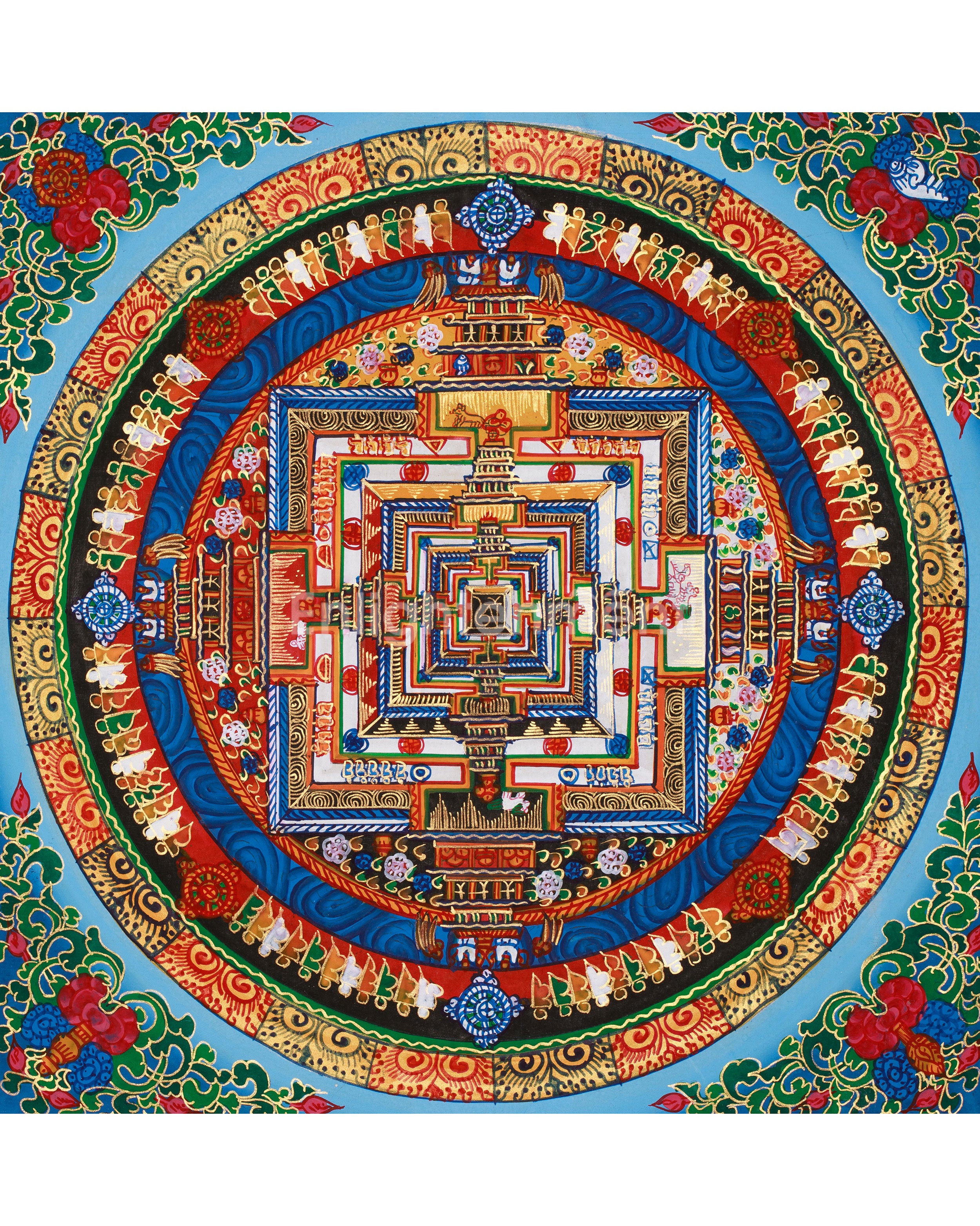 Traditional Kalachakra Mandala