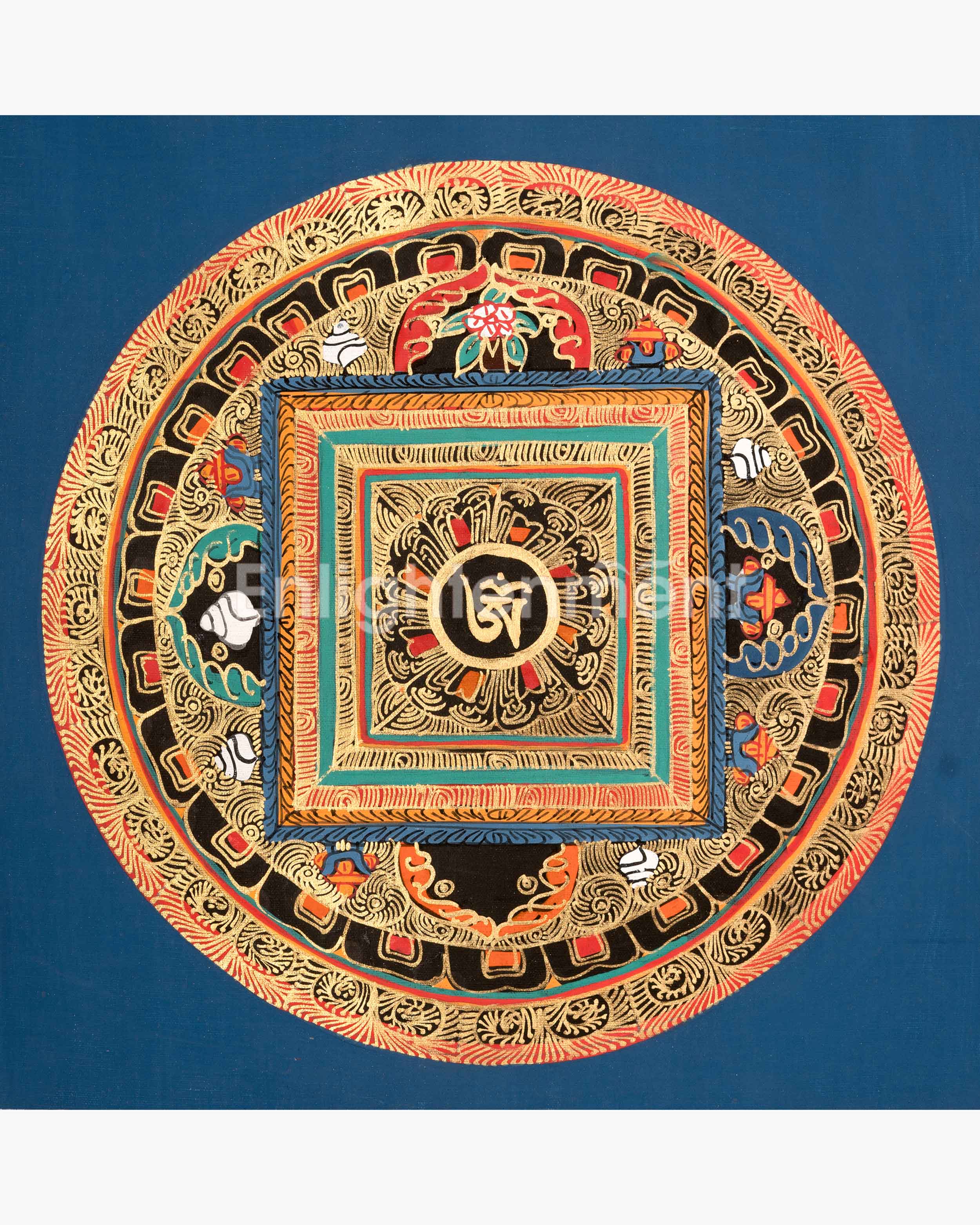 Traditional Om Mandala