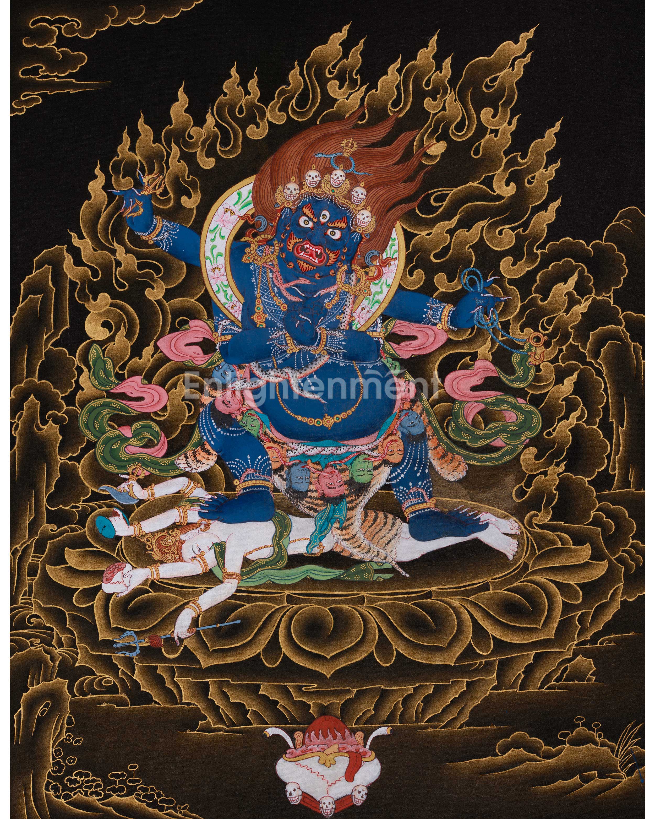 Traditional Thangka of Buta Damara