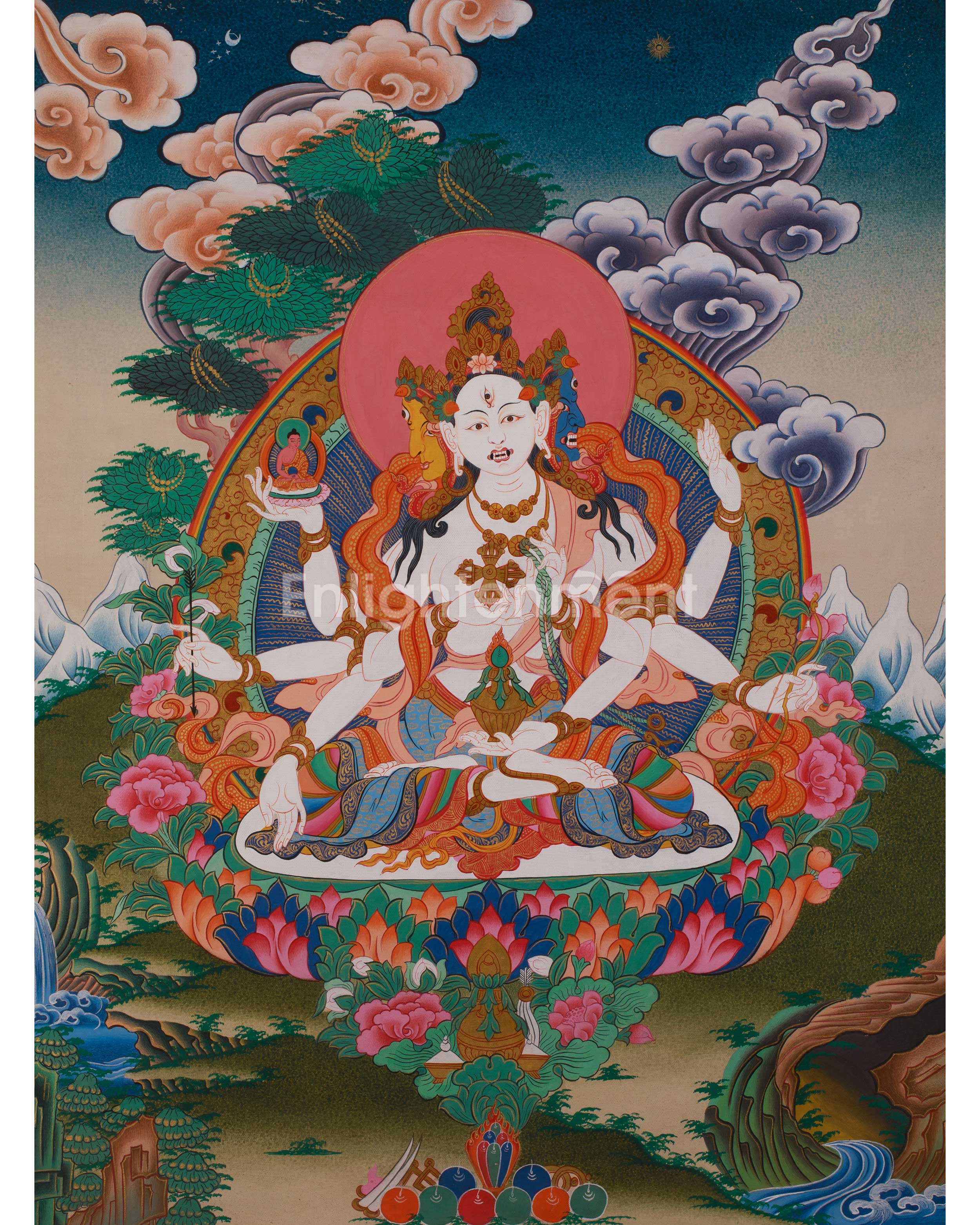 Traditional Thangka of Namgyalma