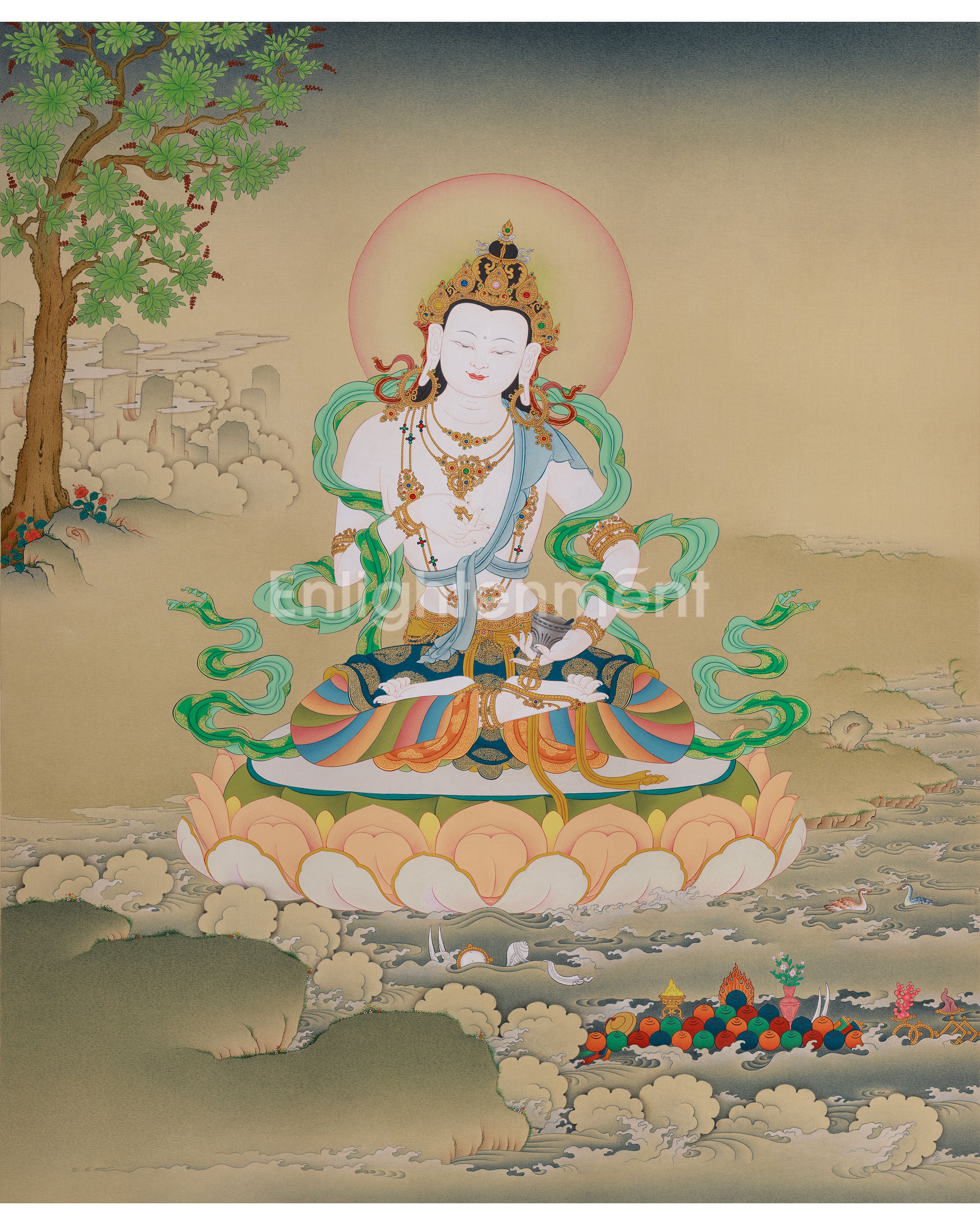 Traditional Vajrasattva Art