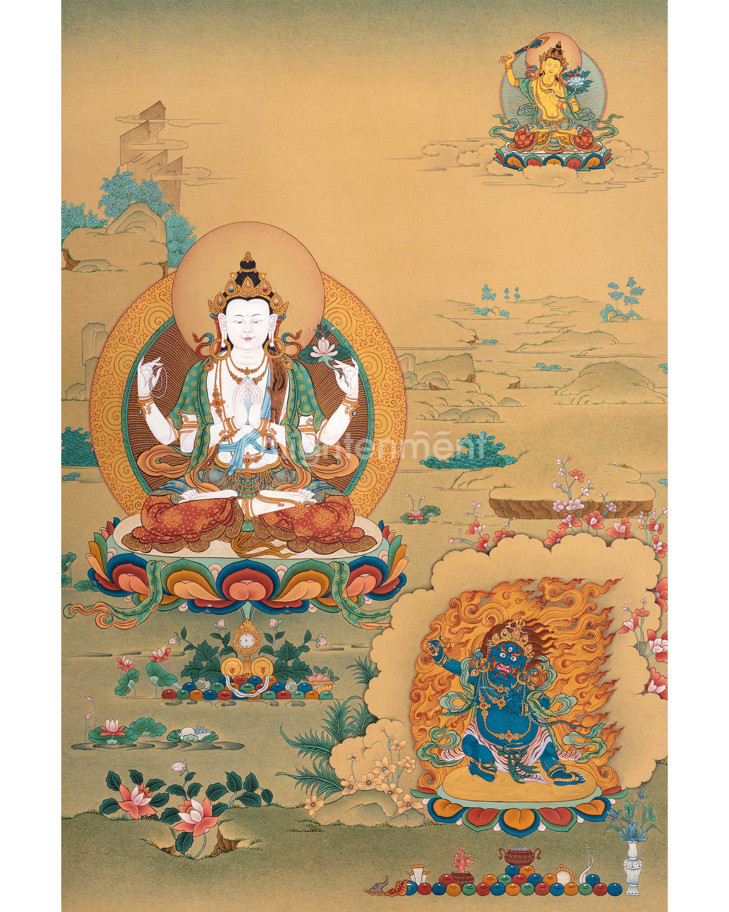 Trio Bodhisattvas