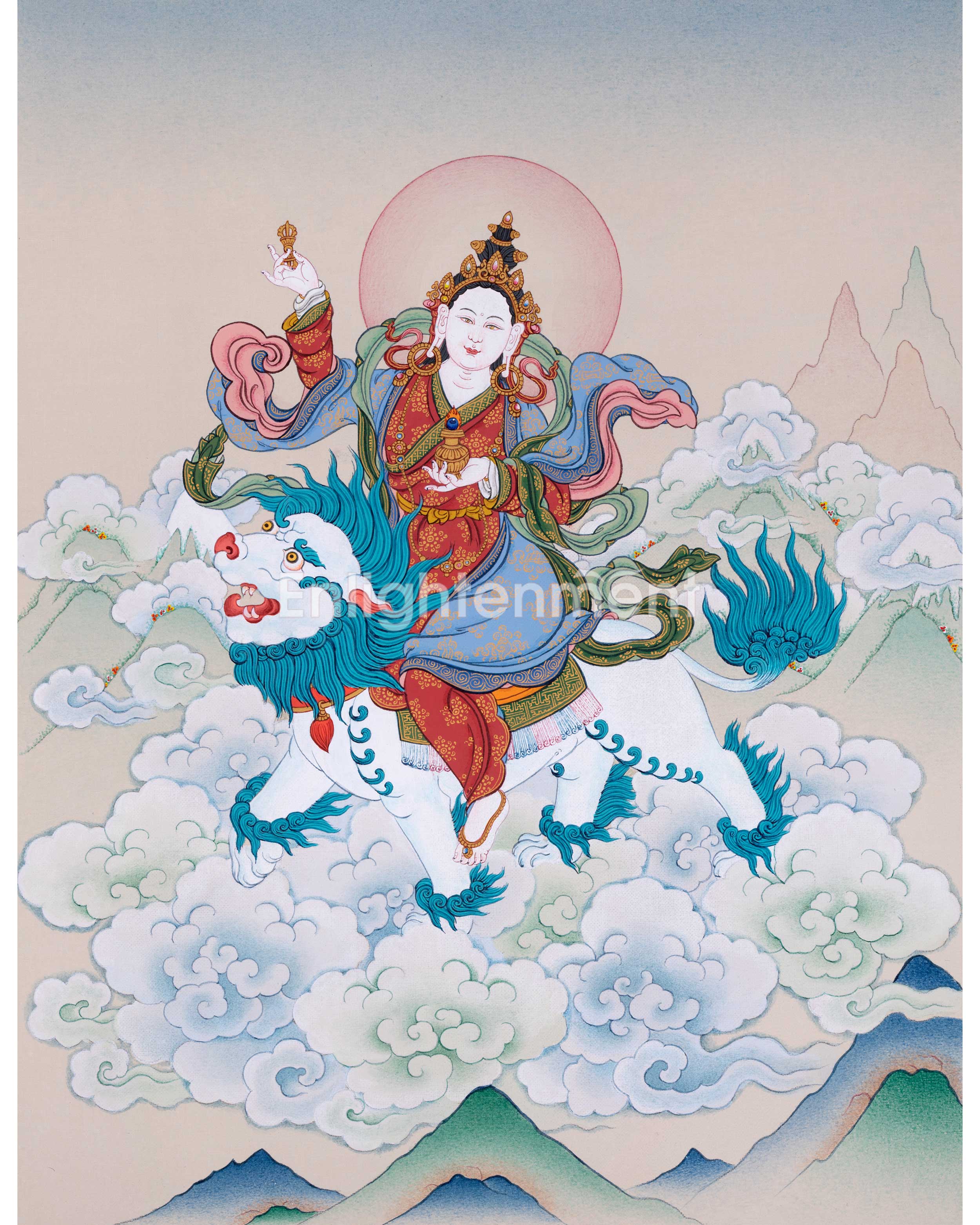 Tsheringma, Five Sisters Dakini Thangka