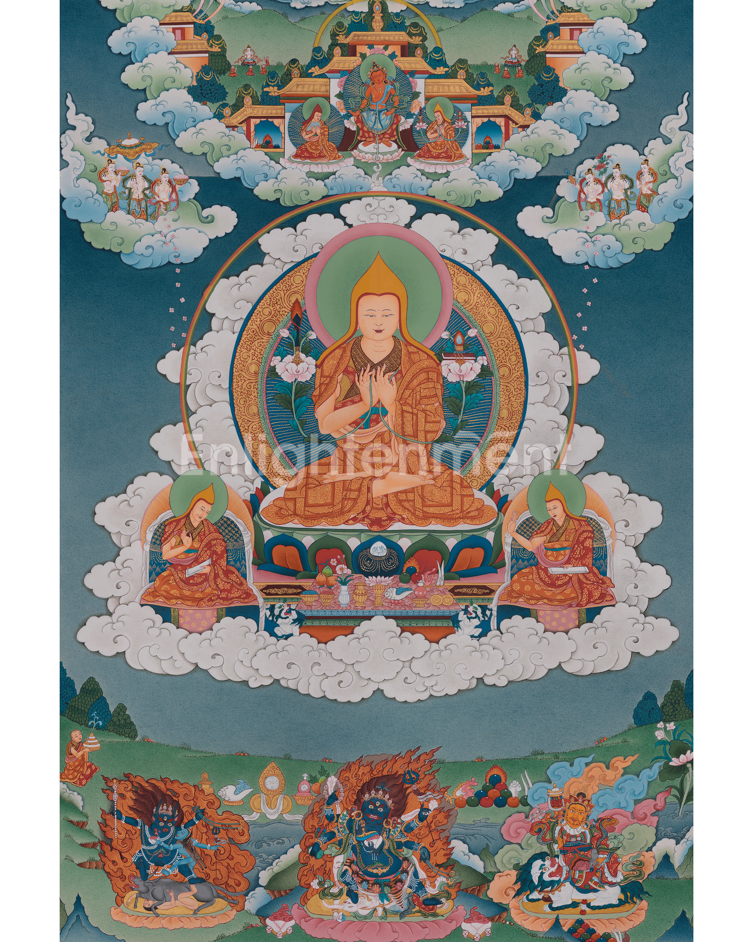 Tsongkhaba Buddhist Art
