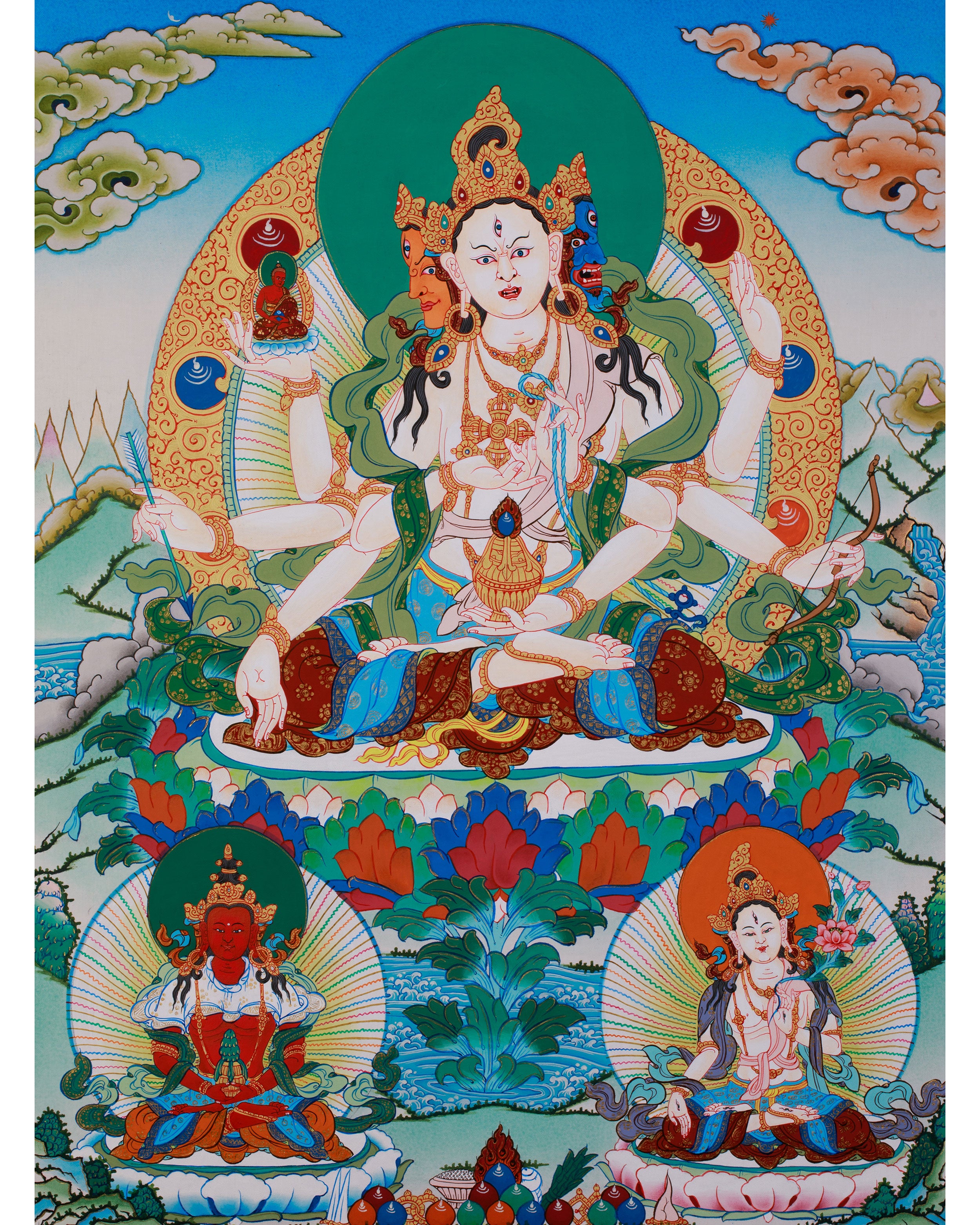 Ushnisha Vijaya Thangka
