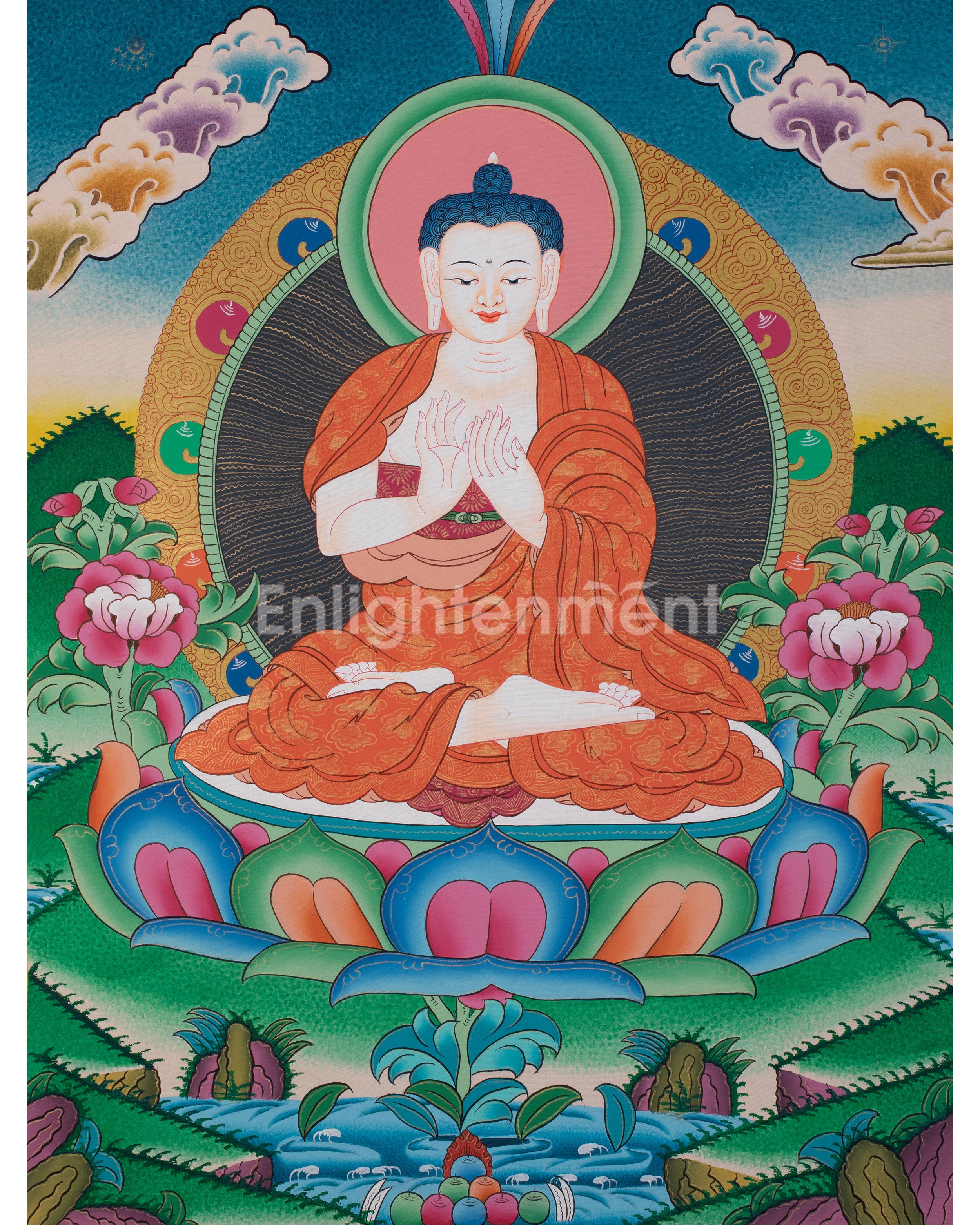 Vairocana Buddha Thangka