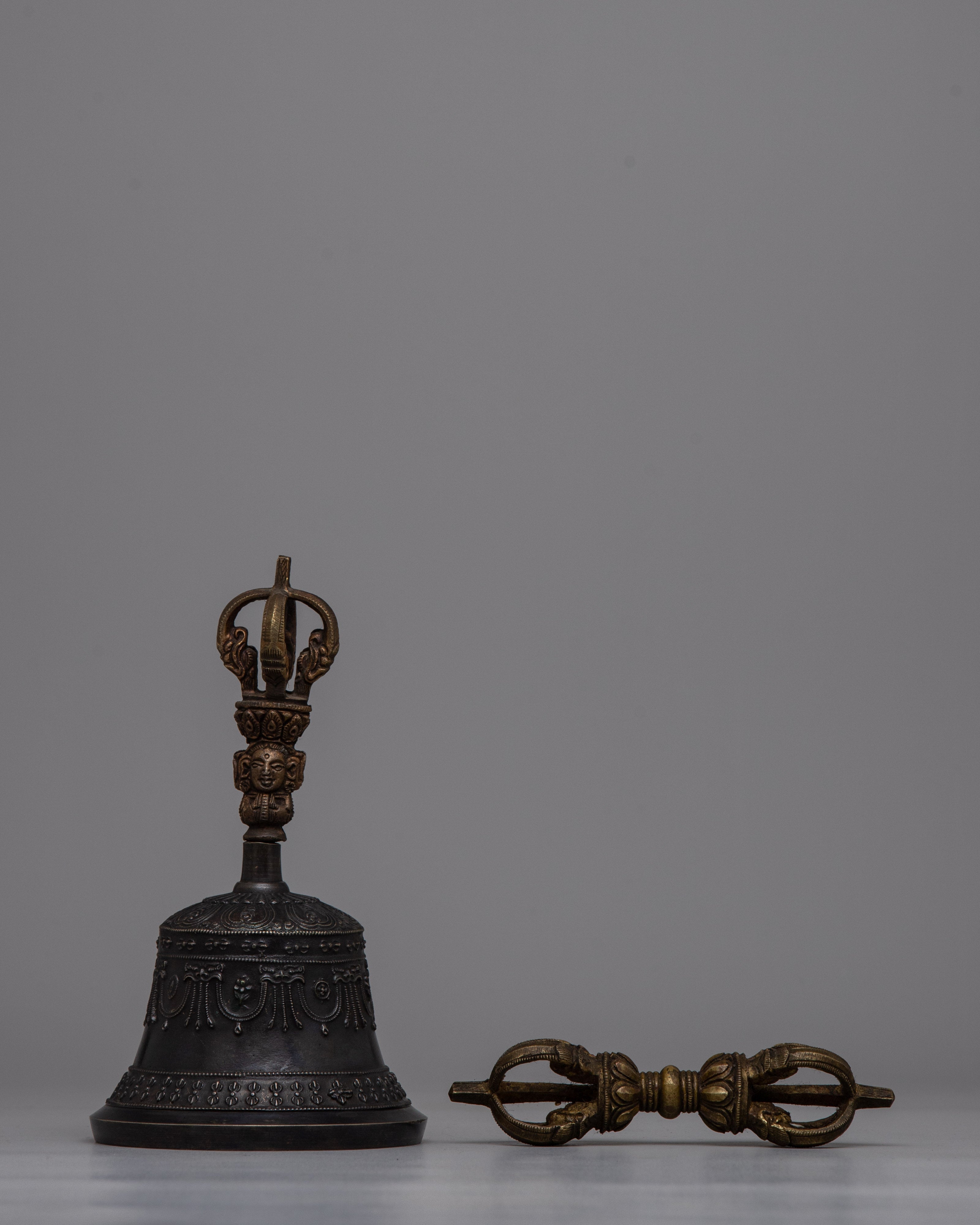 Bronze Vajra Bell Set 