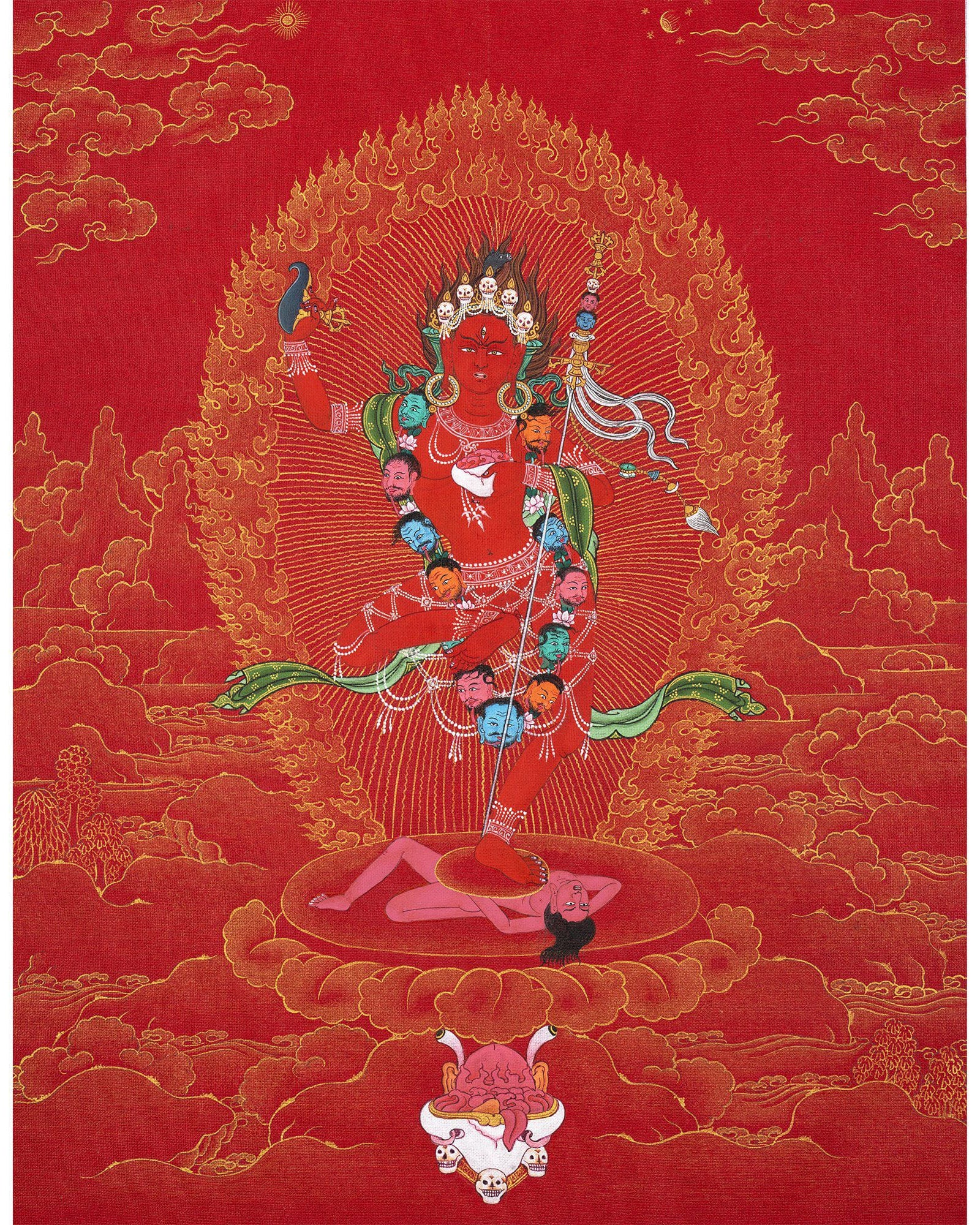 Vajravarahi | Dorje Phagmo Thangka | Tibetan Thangka