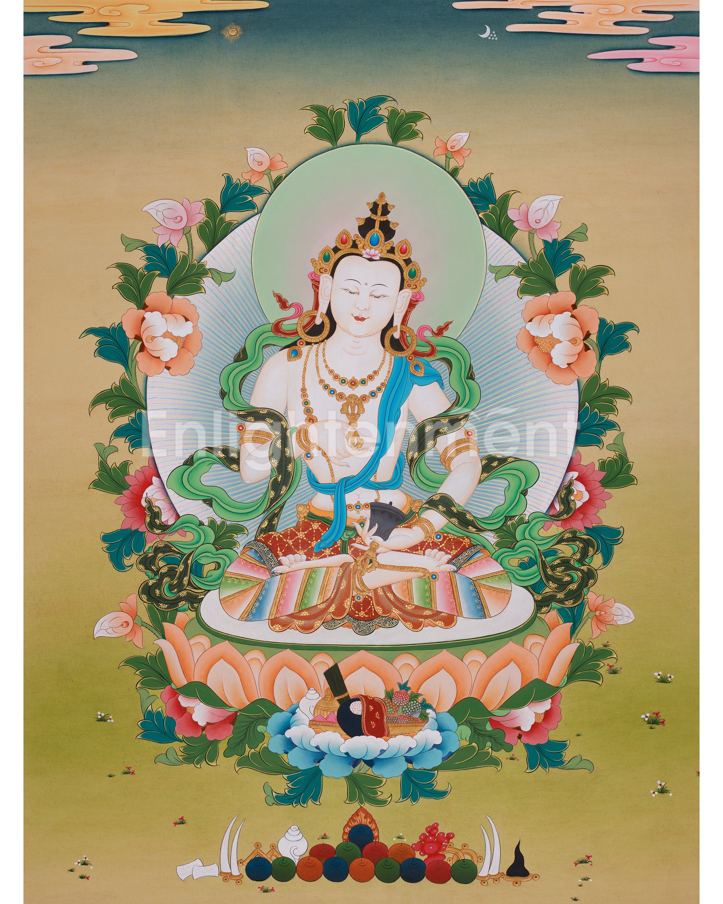Vajrasattva Purification Deity Art