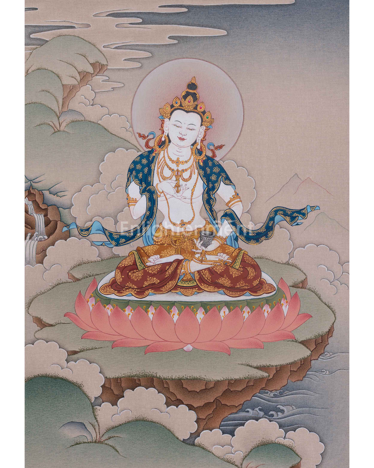 Vajrasattva Spiritual Art