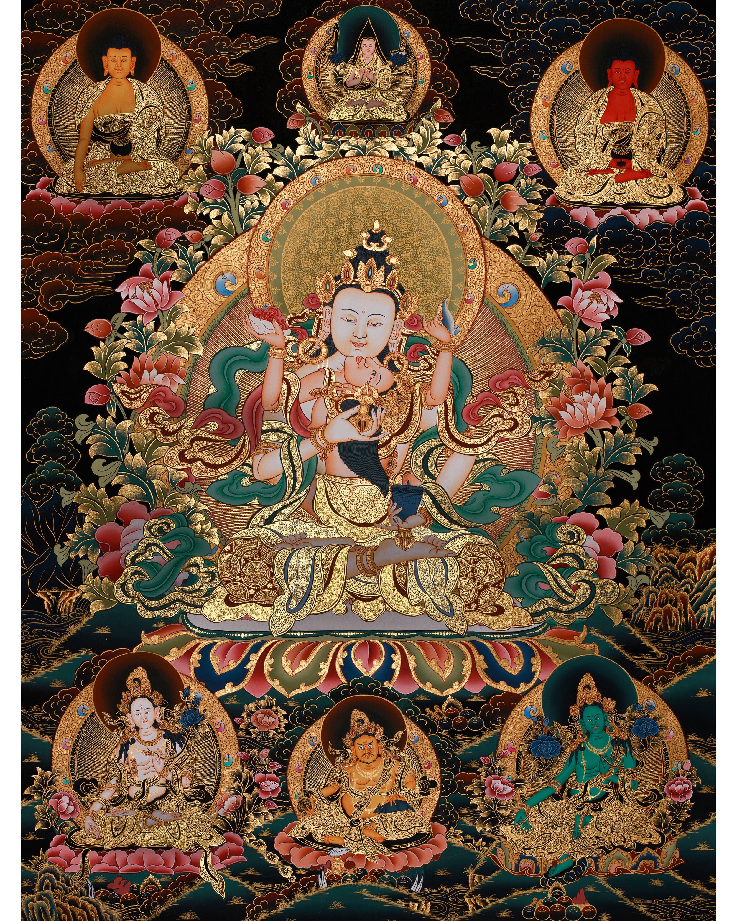 Vajrasattva and Consort