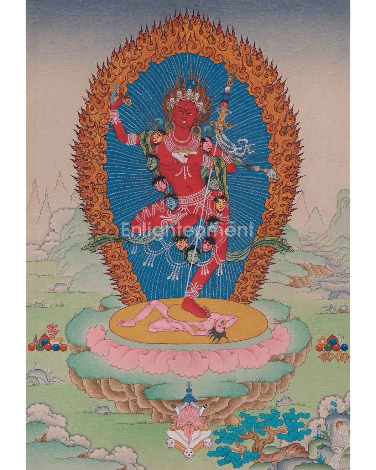 Vajravarahi Dakini Art