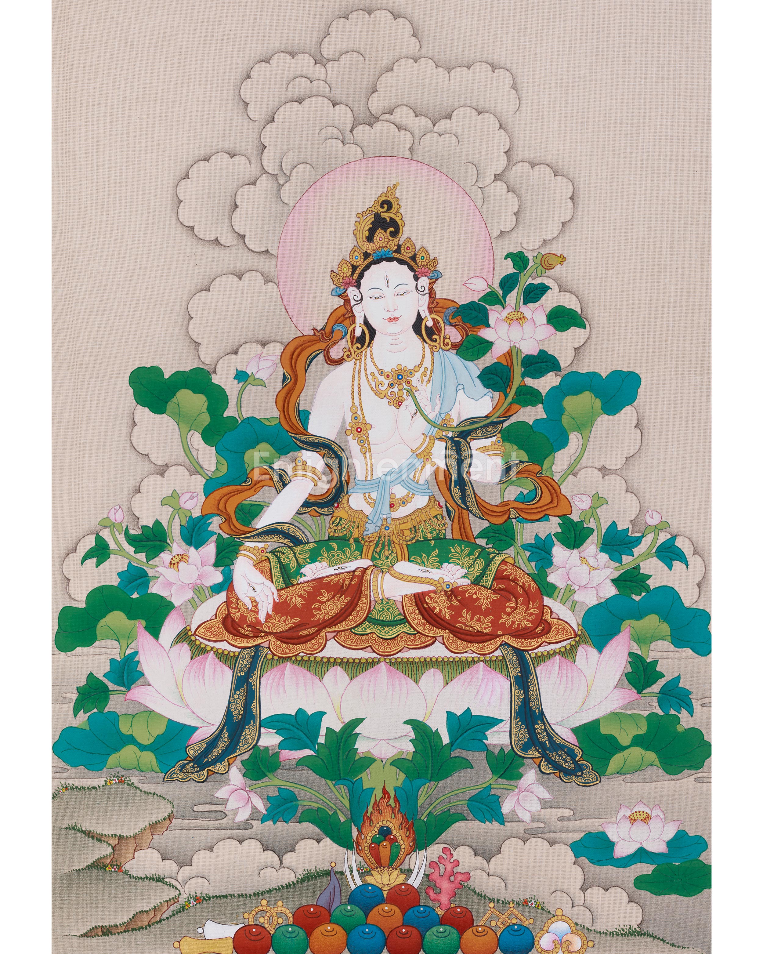 Vajrayana Deity White Tara