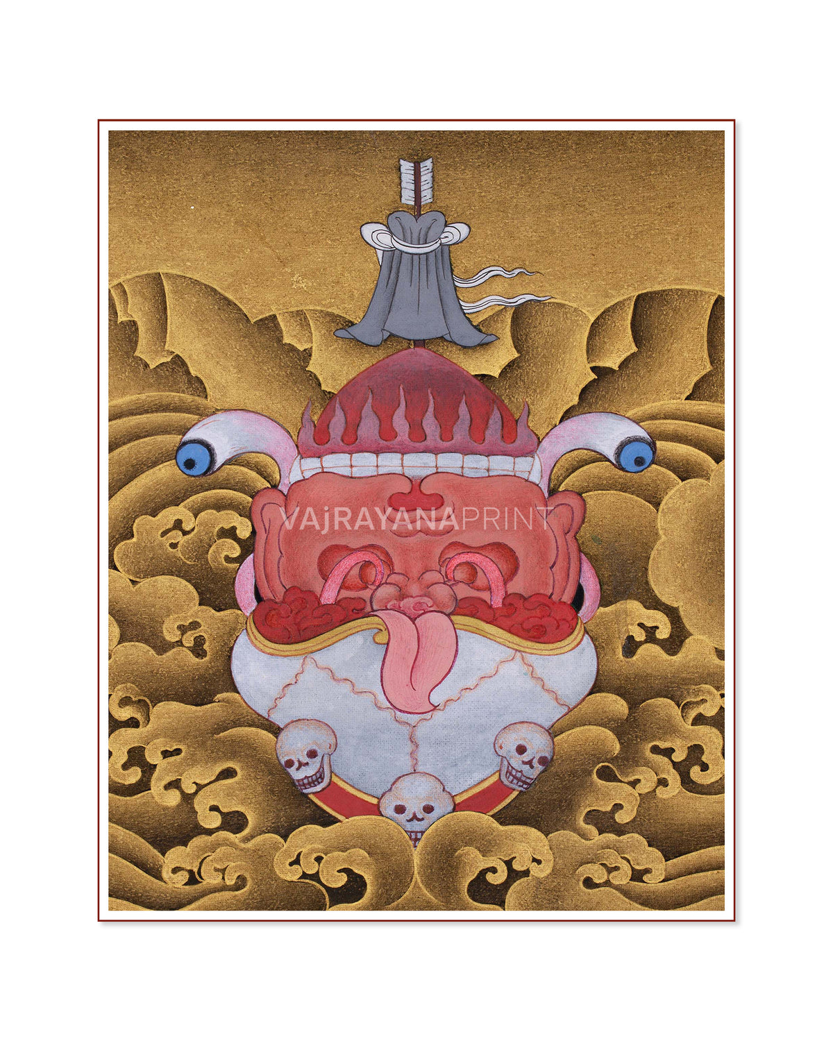 Vajrayana Offering Symbol Of The Five Senses
