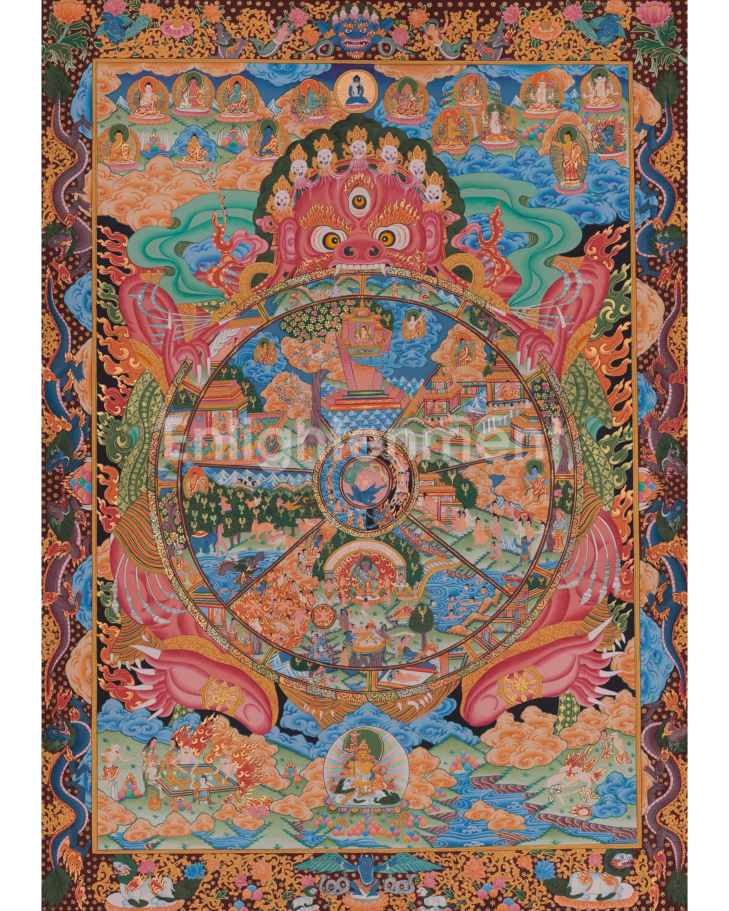 Wheel of Life Art
