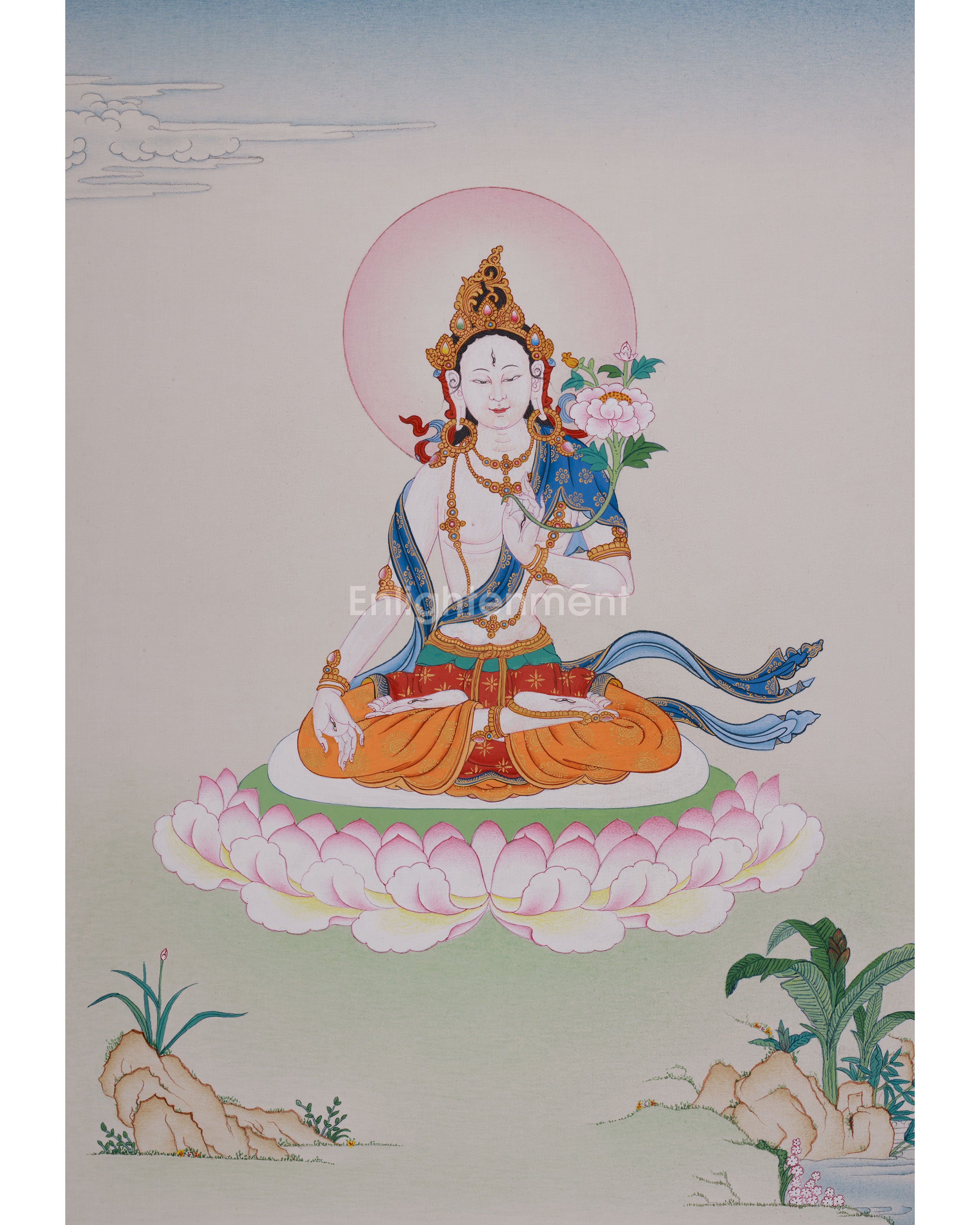 Small Tibetan White Tara
