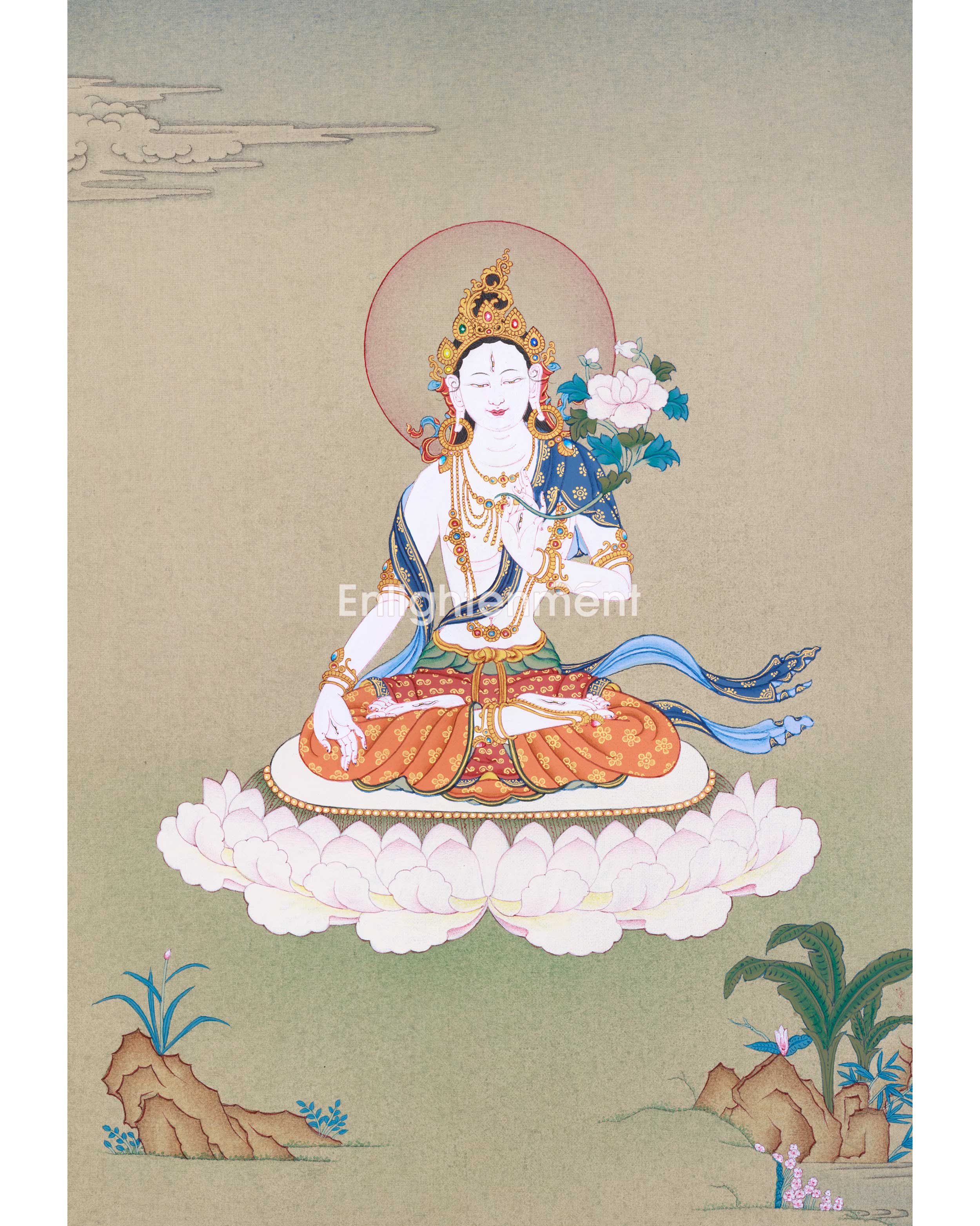 White Tara Thangka