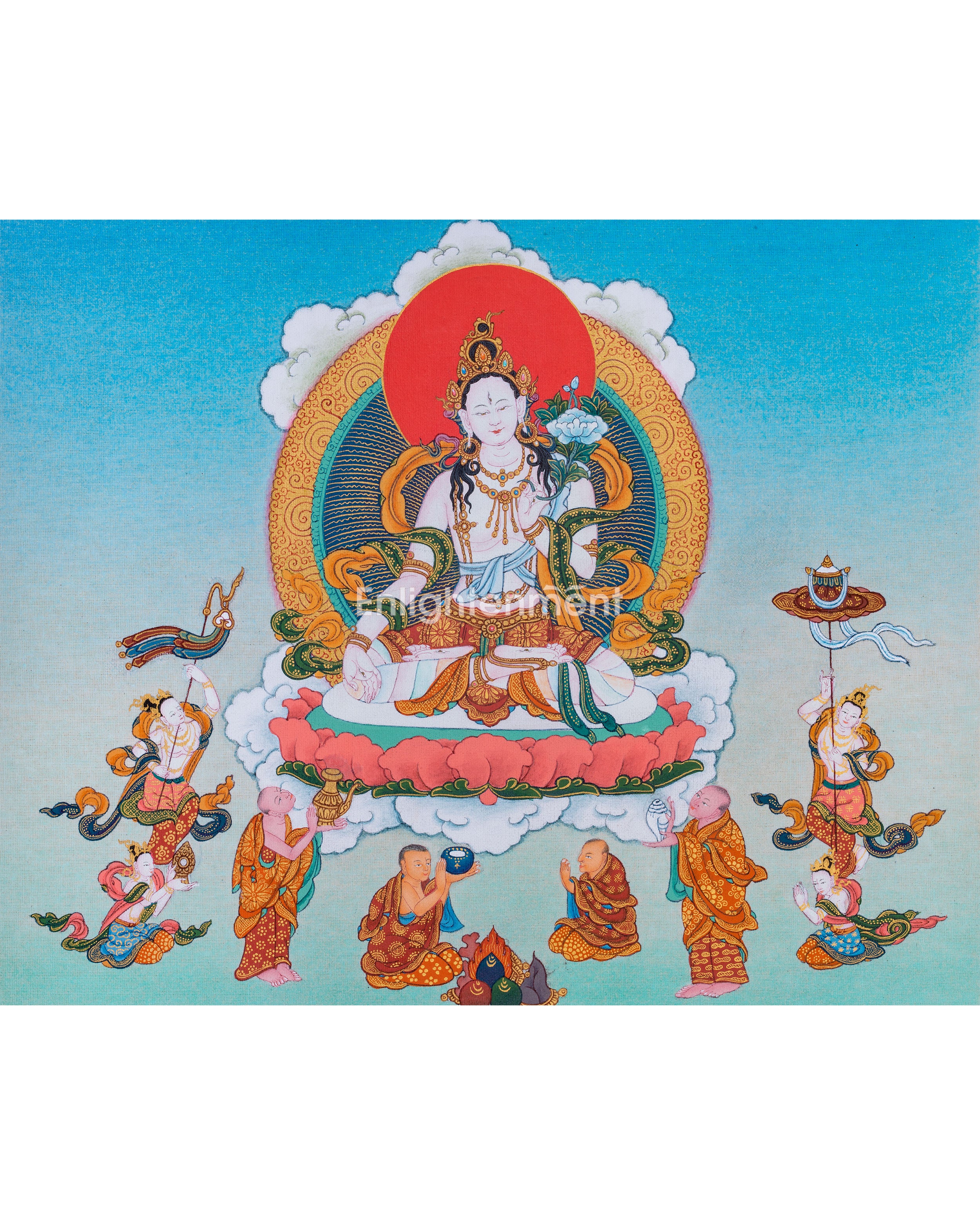 Healing Mother, White Tara Thangka
