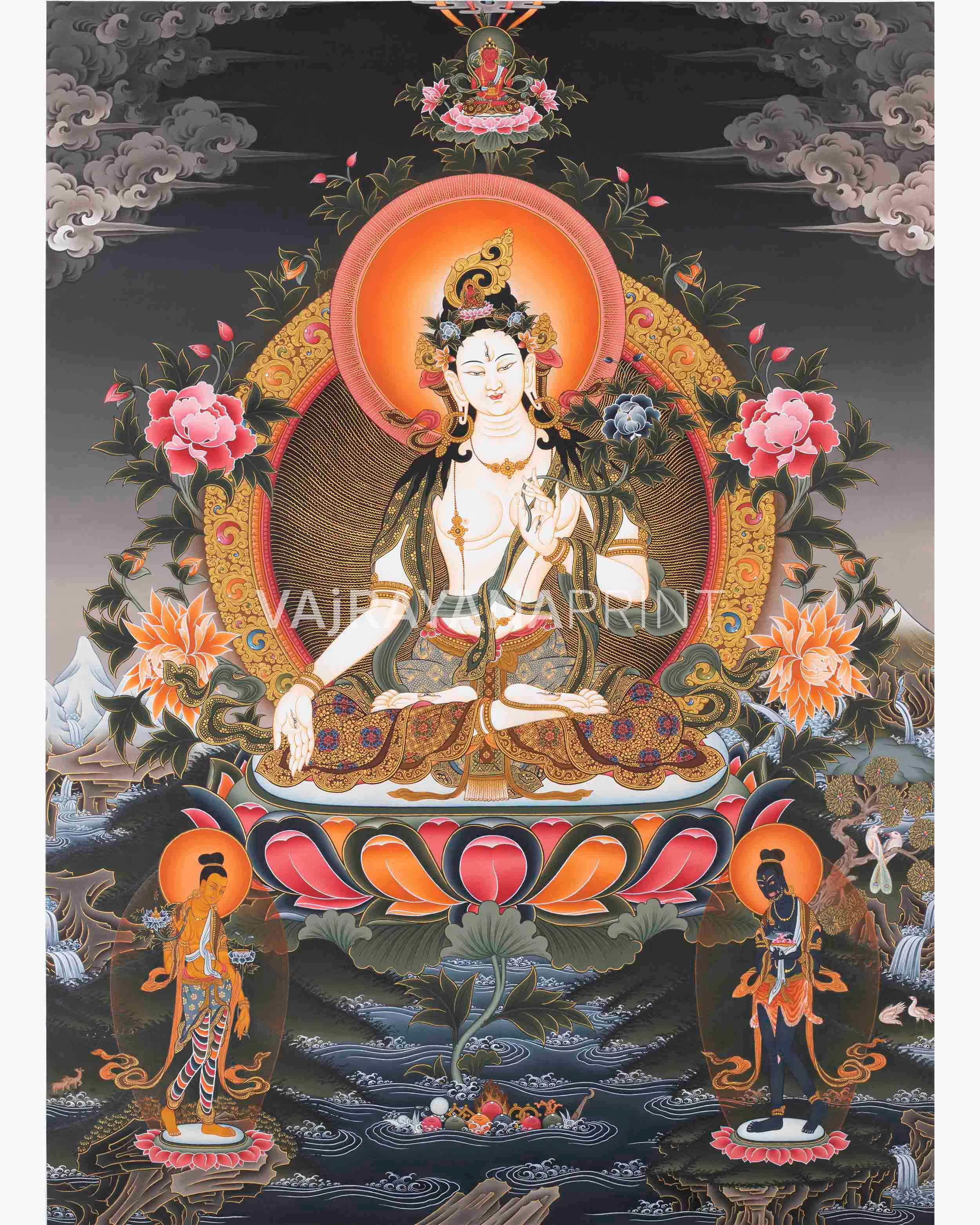 White Tara Print