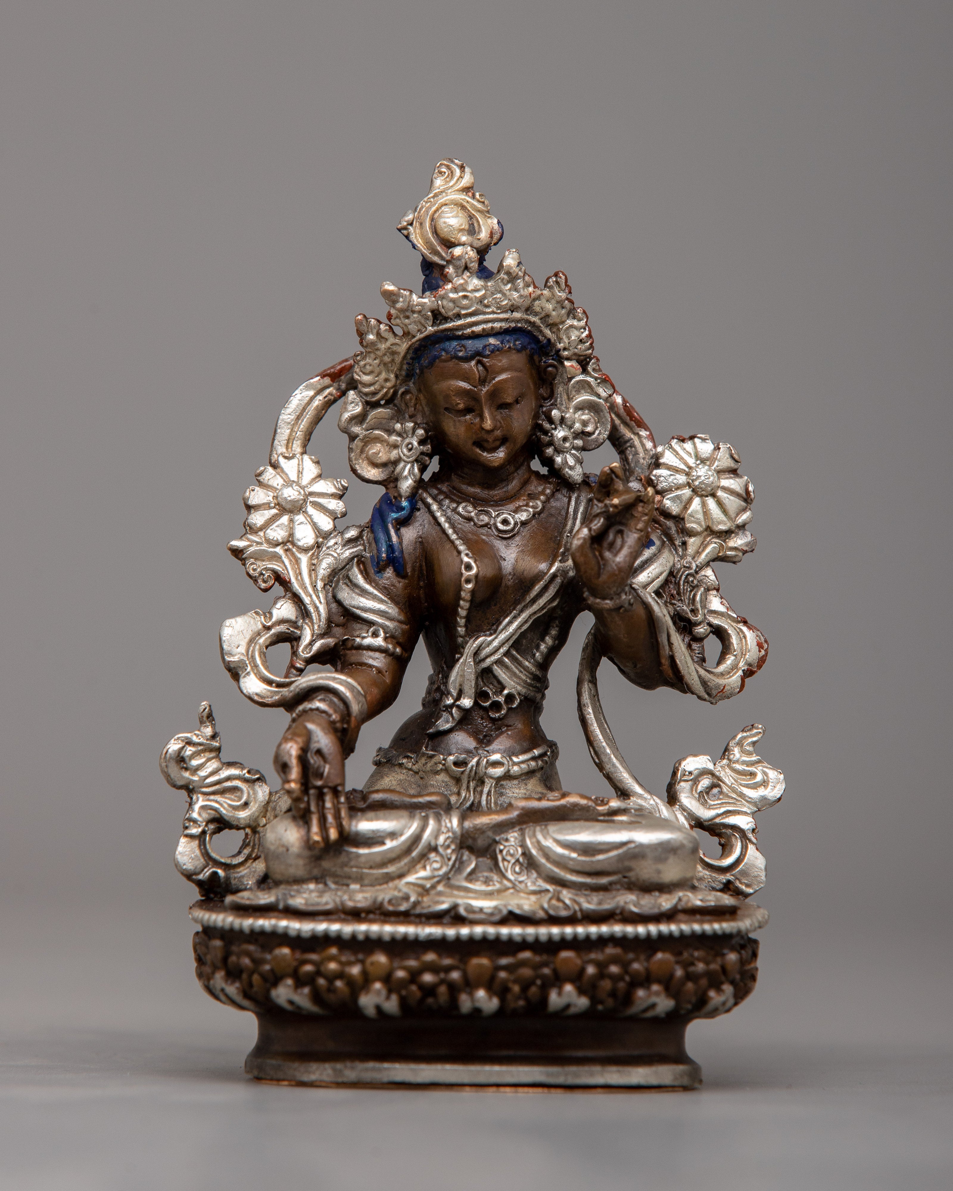 Machine Made Sita Tara Statue | Exquisite Craftsmanship for Spiritual Devotion