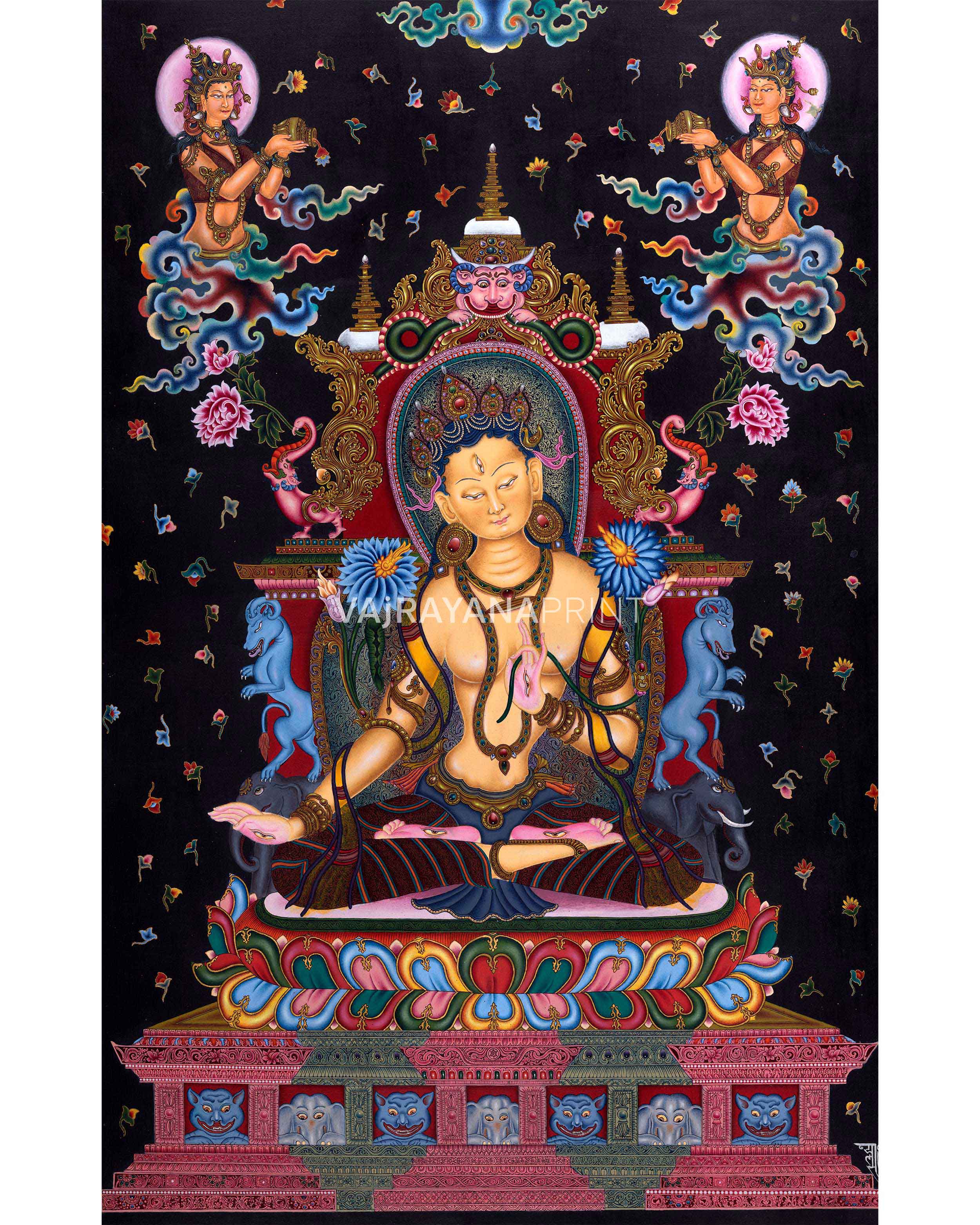 Enchanting Mother White Tara