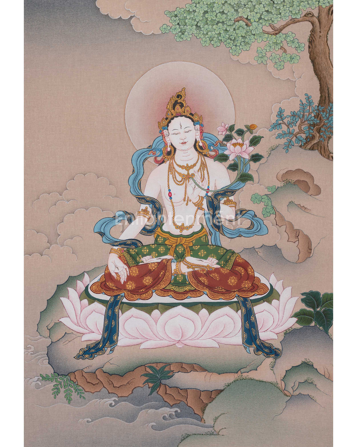 White Tara Himalayan Art