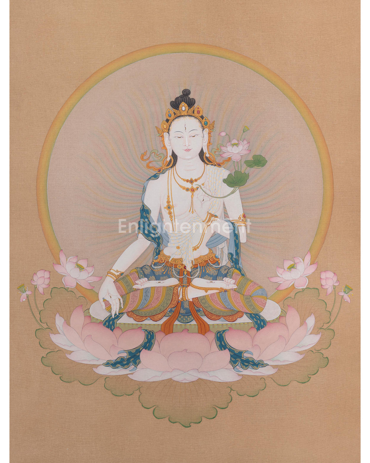 White Tara Himalayan Sacred Artwork