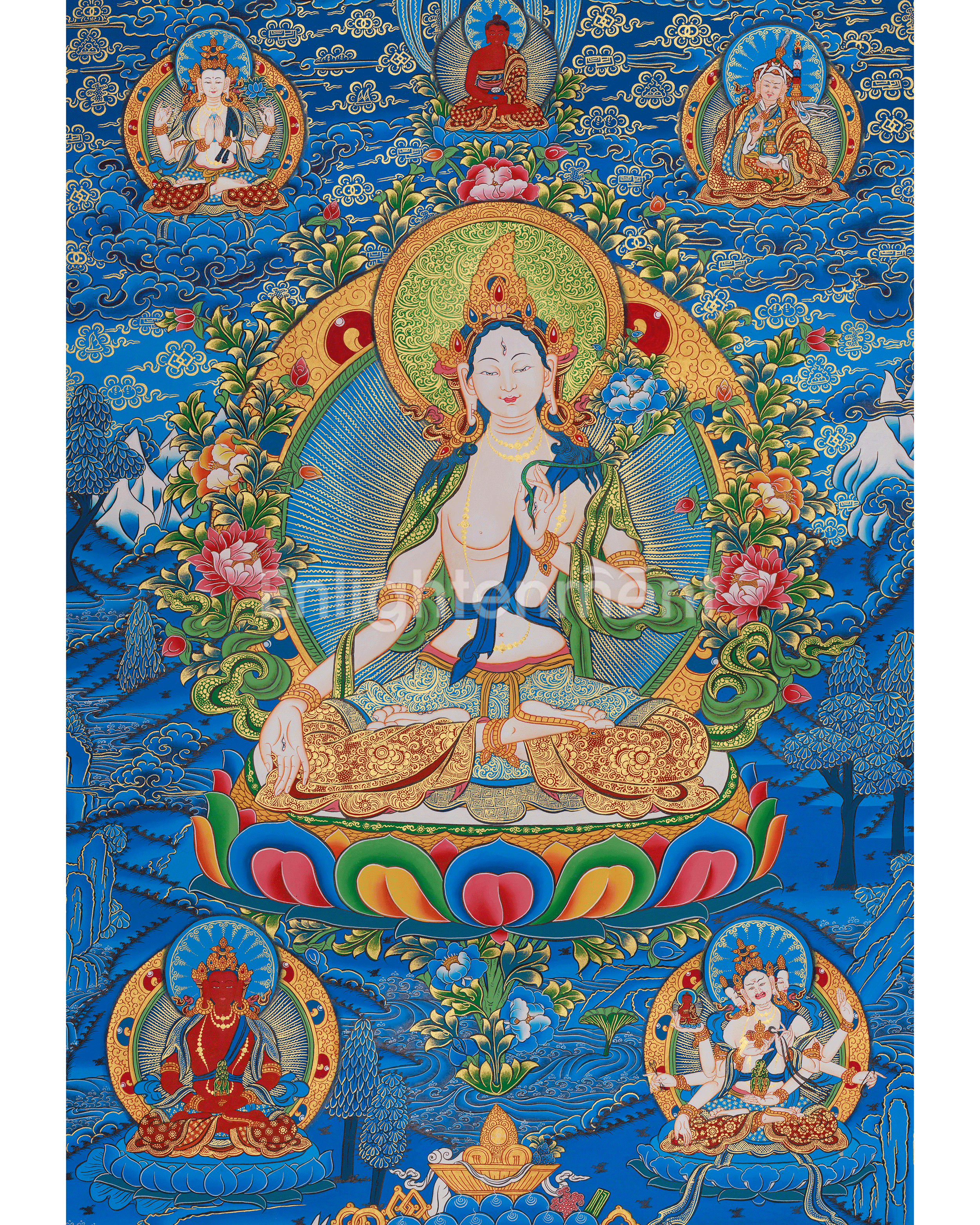 White Tara Longevity Art