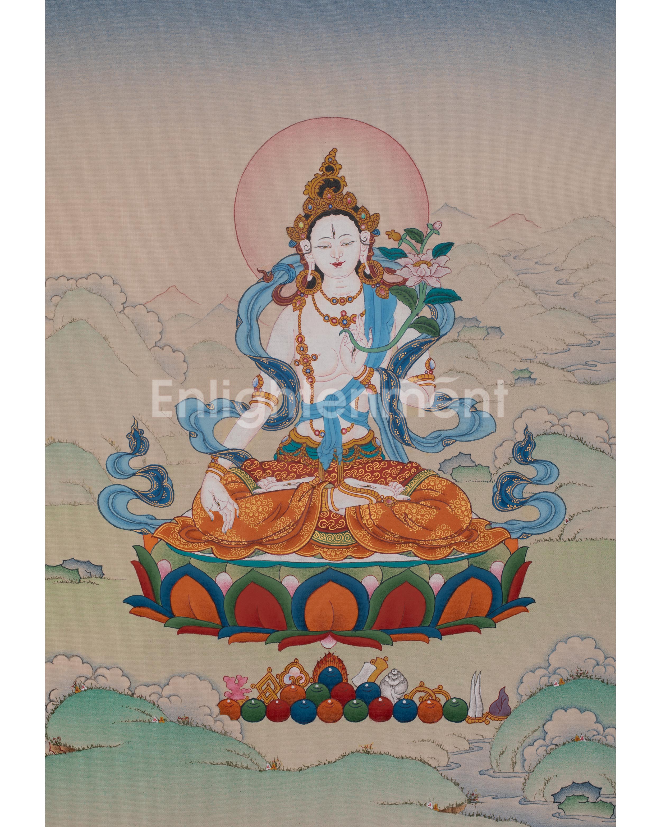 White Tara Longevity Artwork