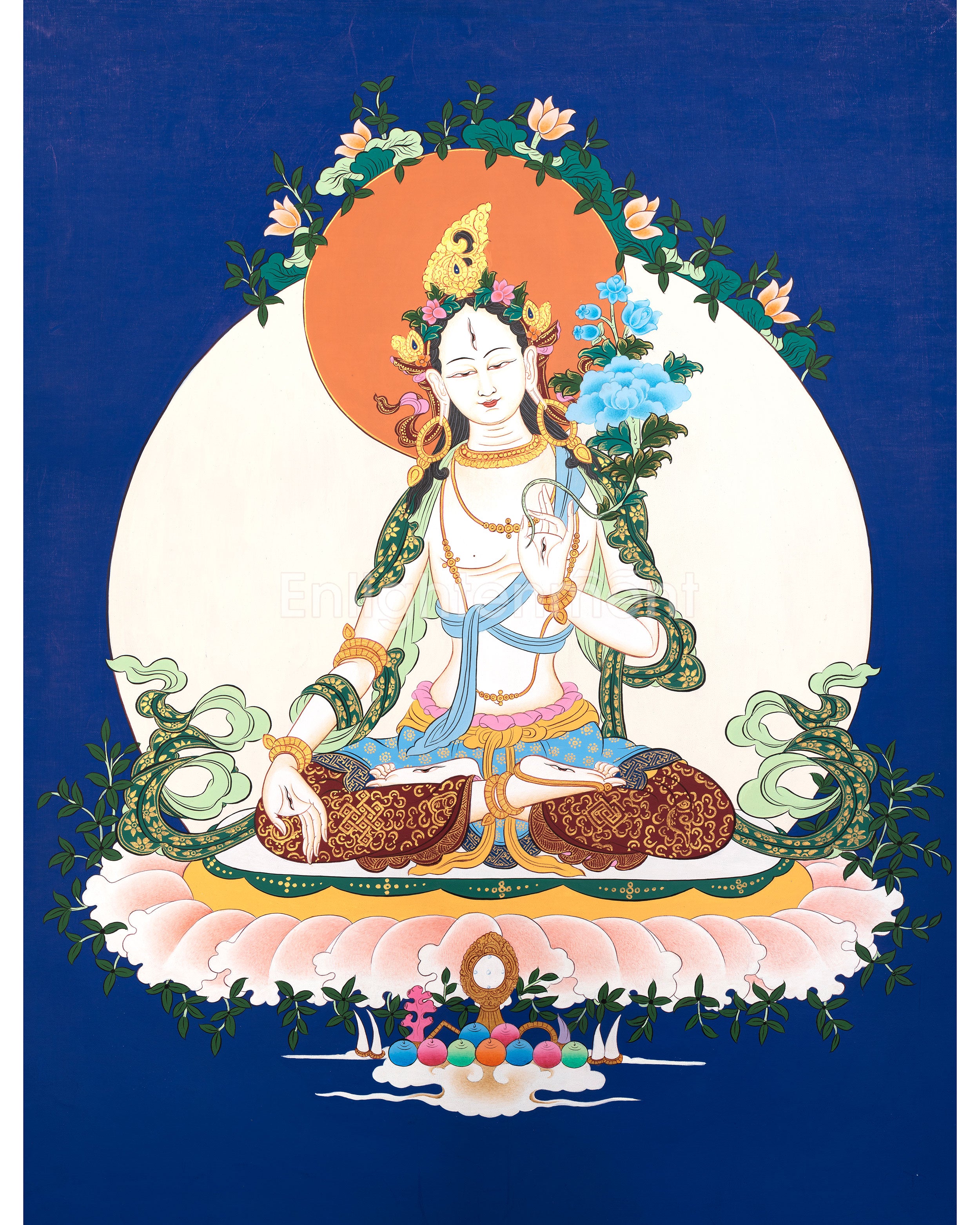 White Tara Longevity Deity