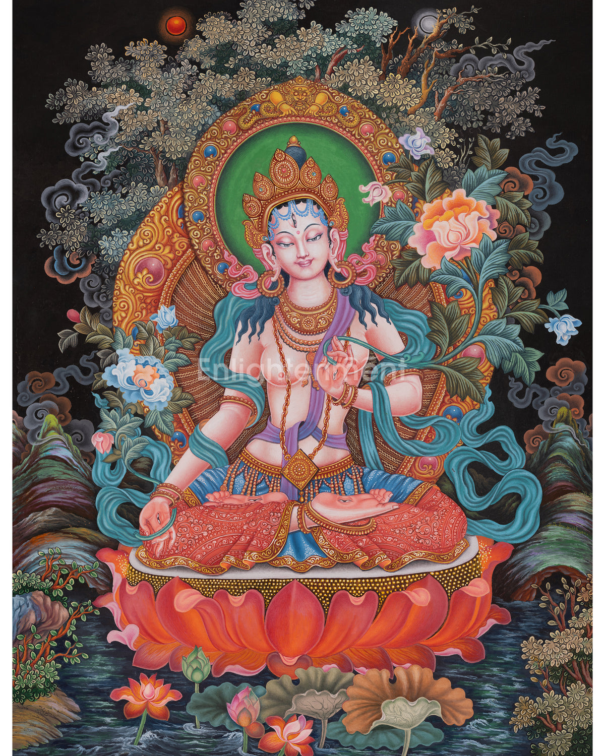 White Tara Sacred Artwork