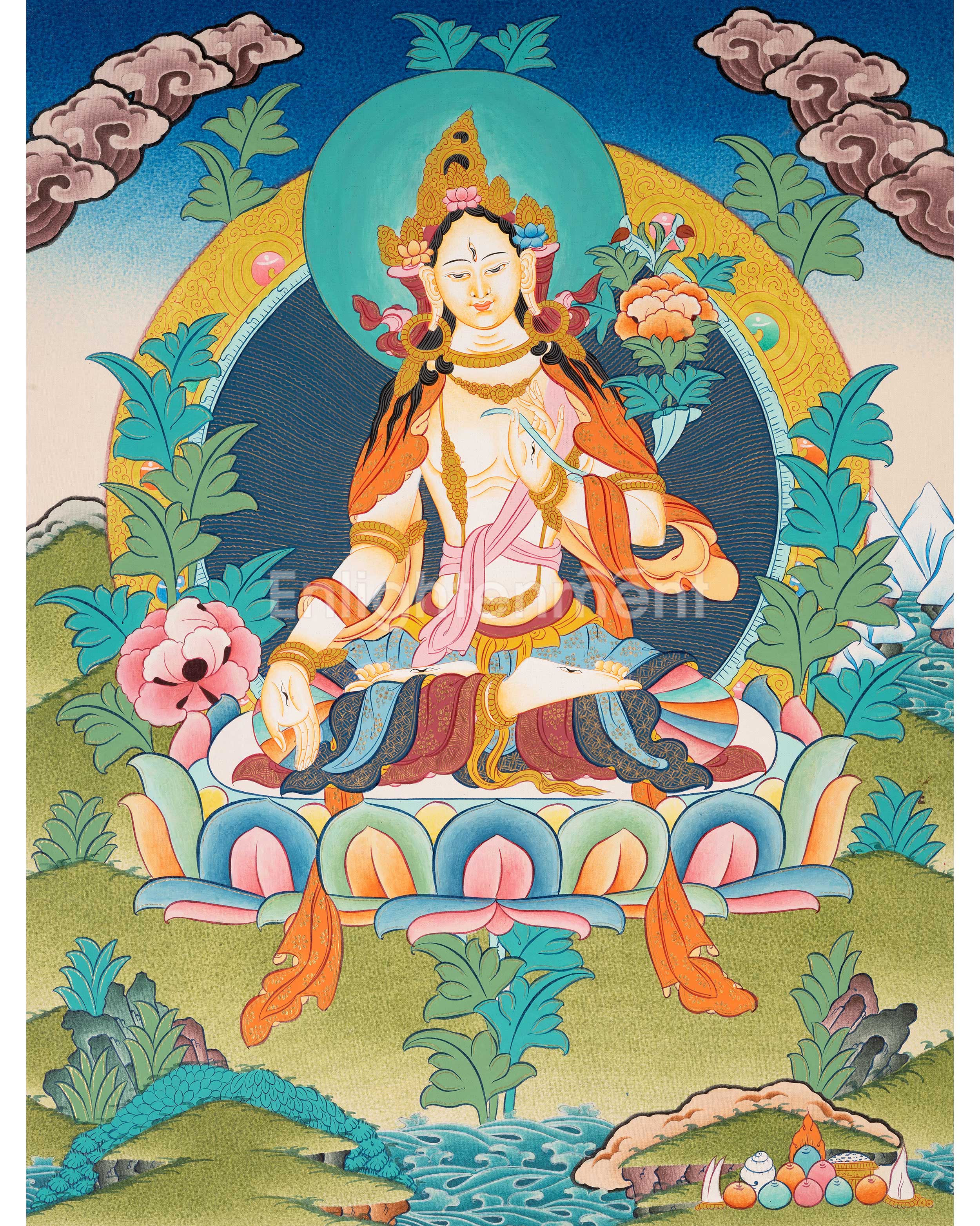 White Tara Thangka