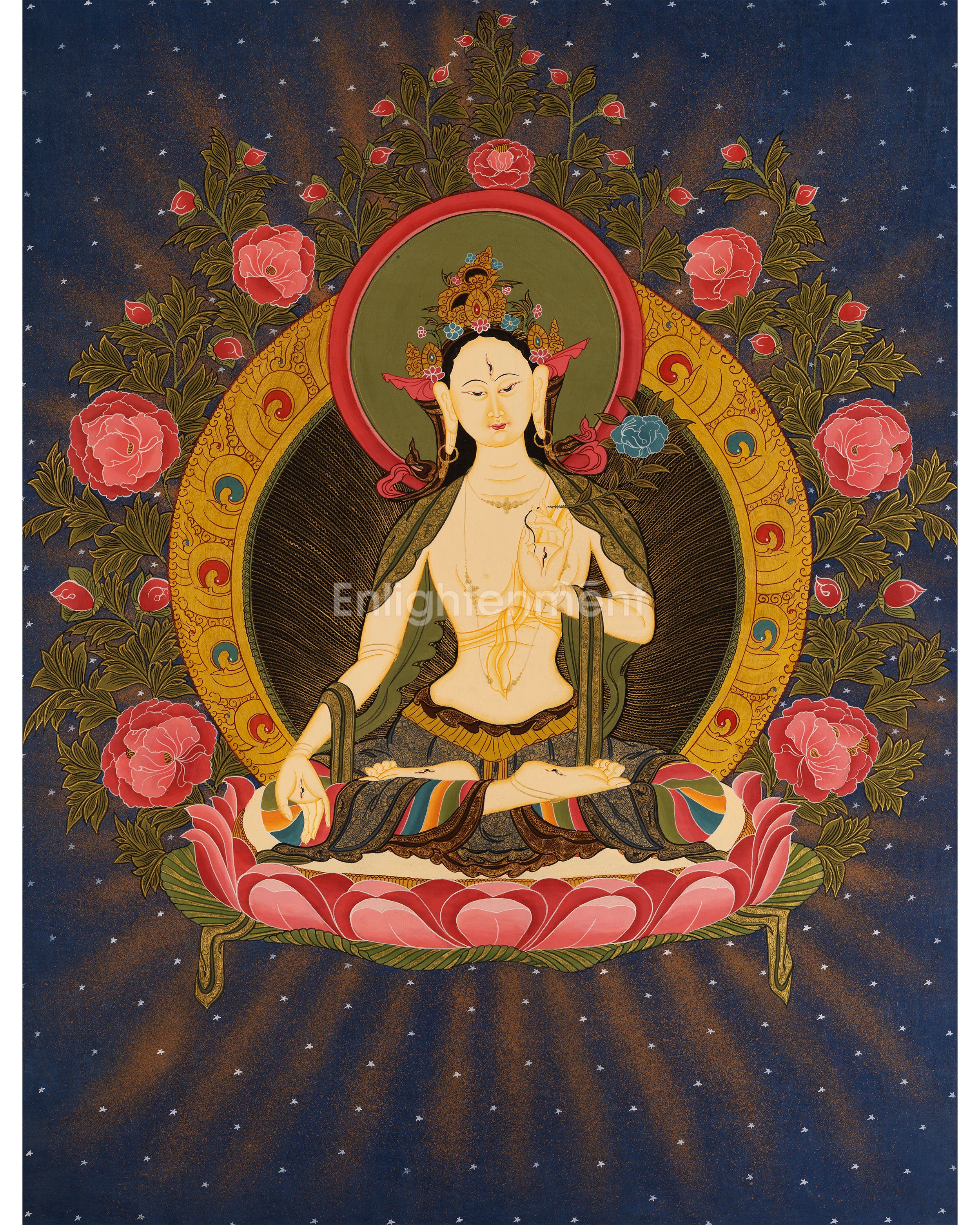 White Tara, the seven eyed goddess