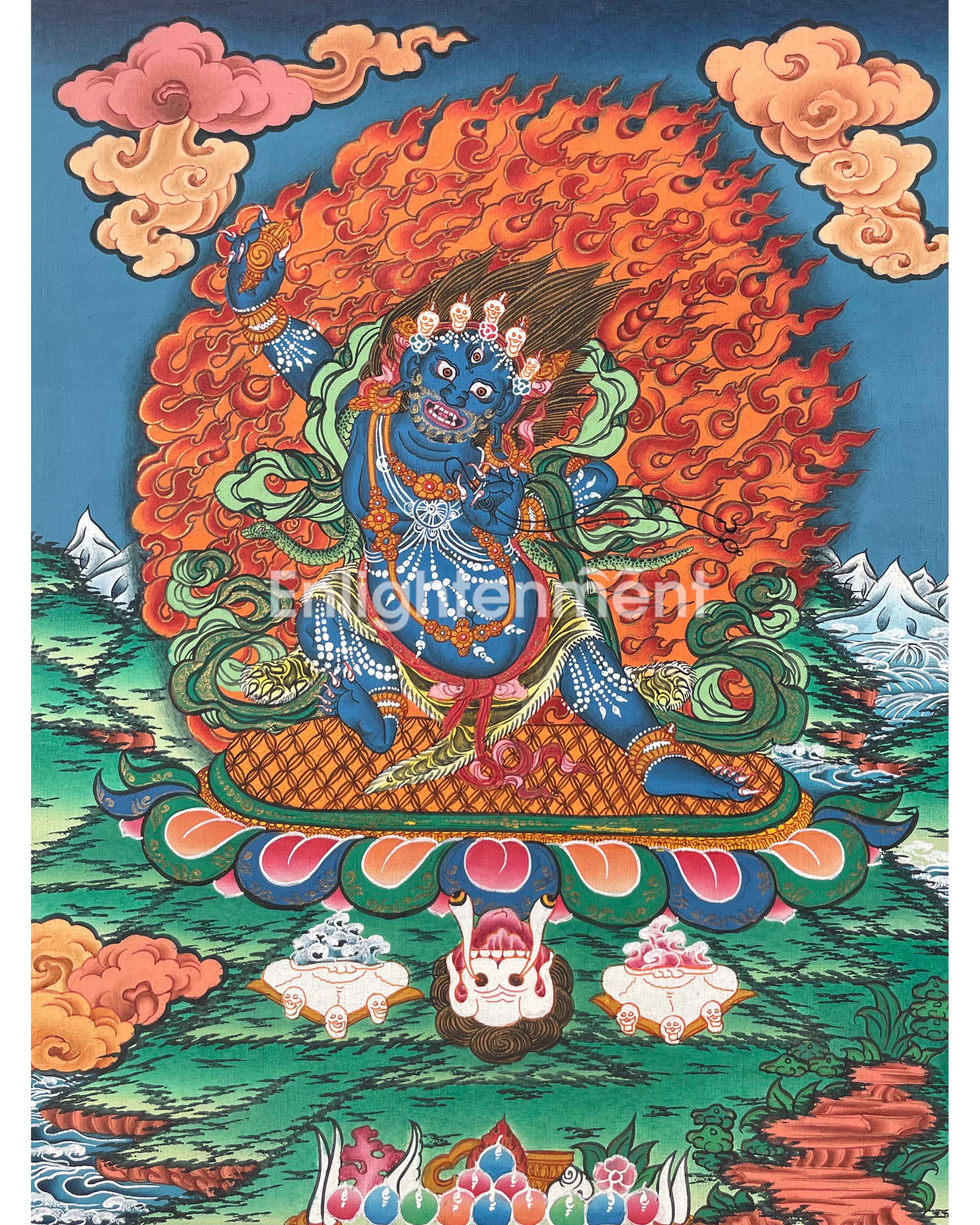 Wrathful Deity Vajrapani