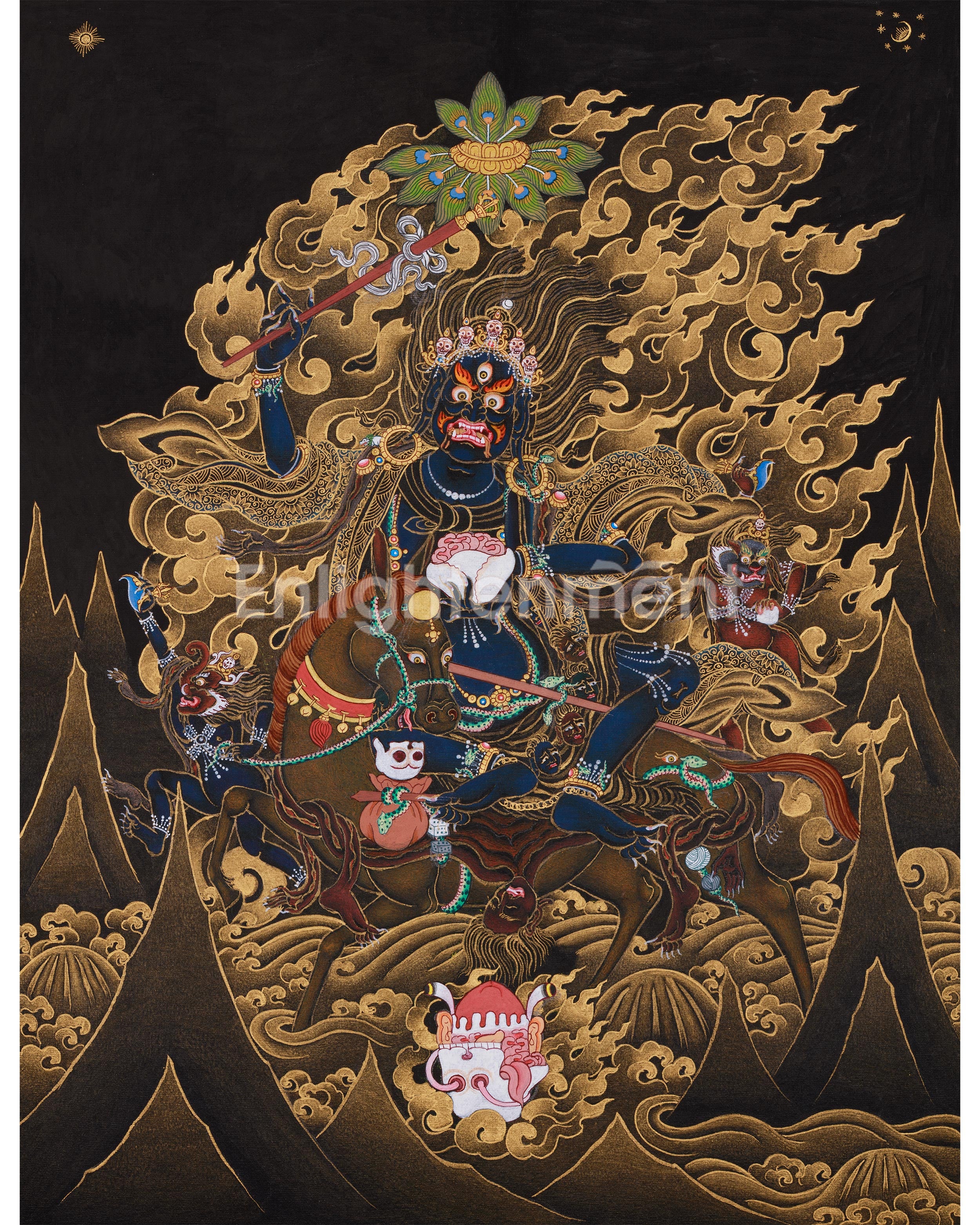 Wrathful Palden Lhamo