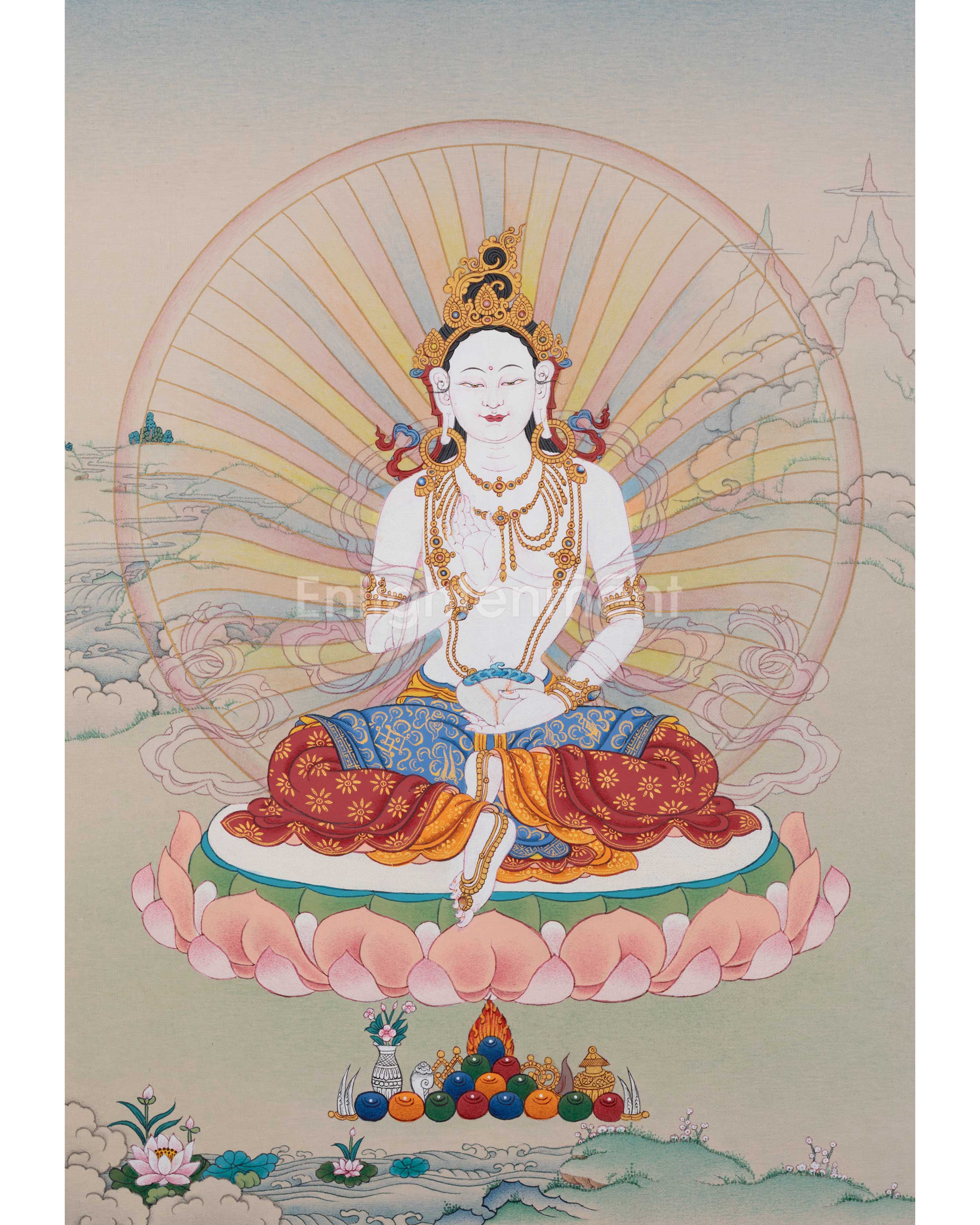 Yeshe Tsyogel Dakini Thangka Art